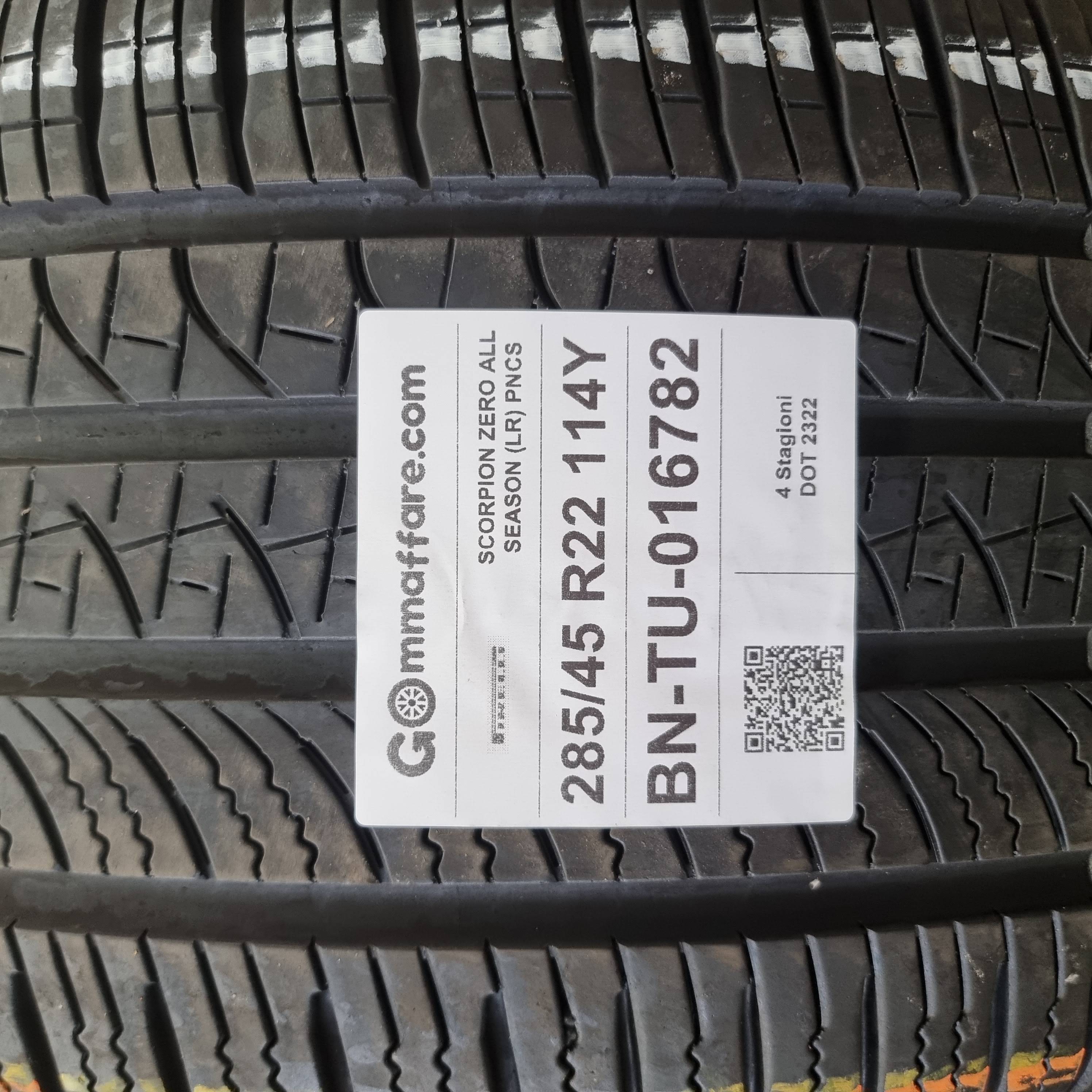 Pirelli SCORPION ZERO ALL SEASON (LR) PNCS 285/45 R22