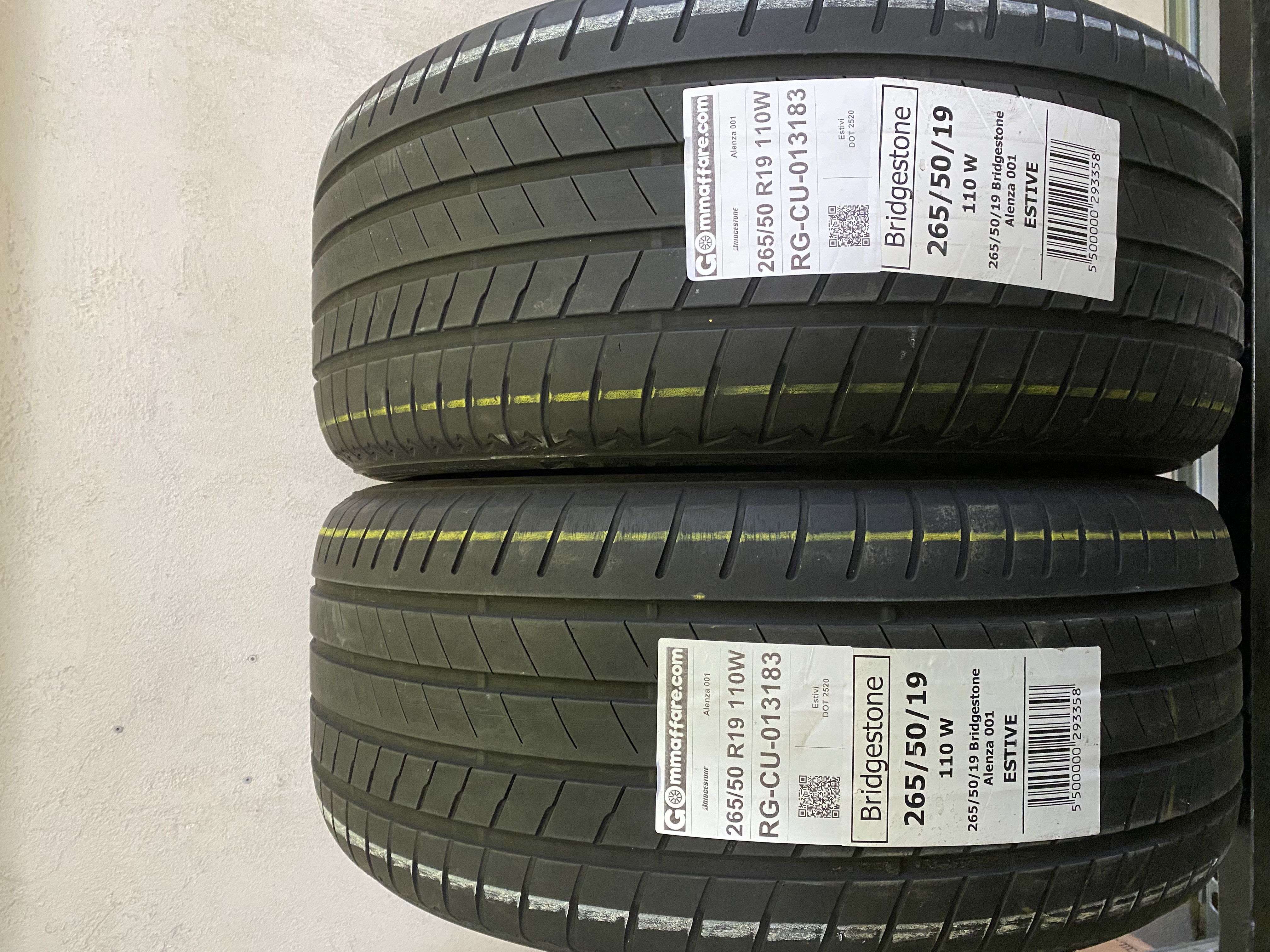 Bridgestone Alenza 001 265/50 R19
