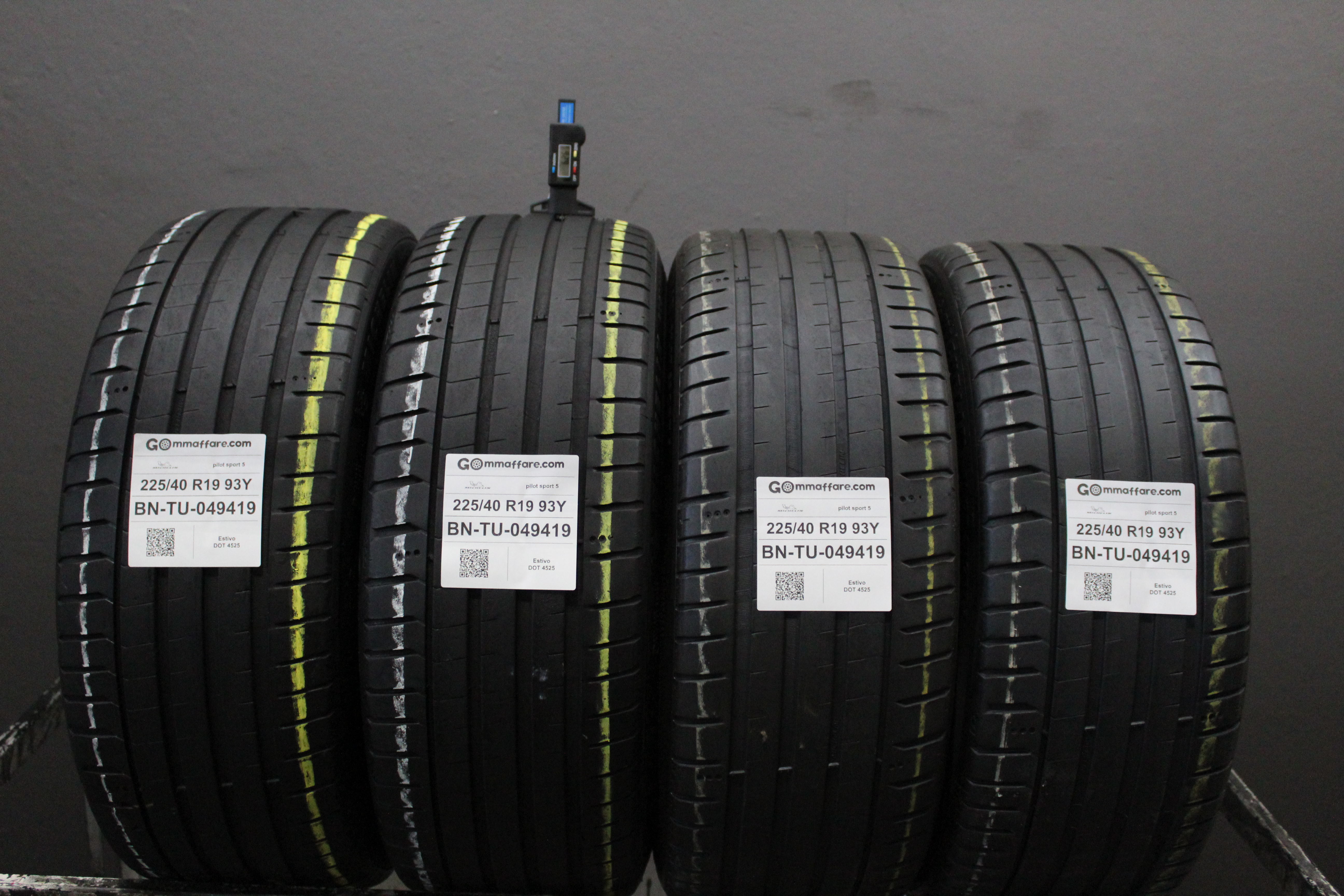 Michelin pilot sport 5 225/40 R19