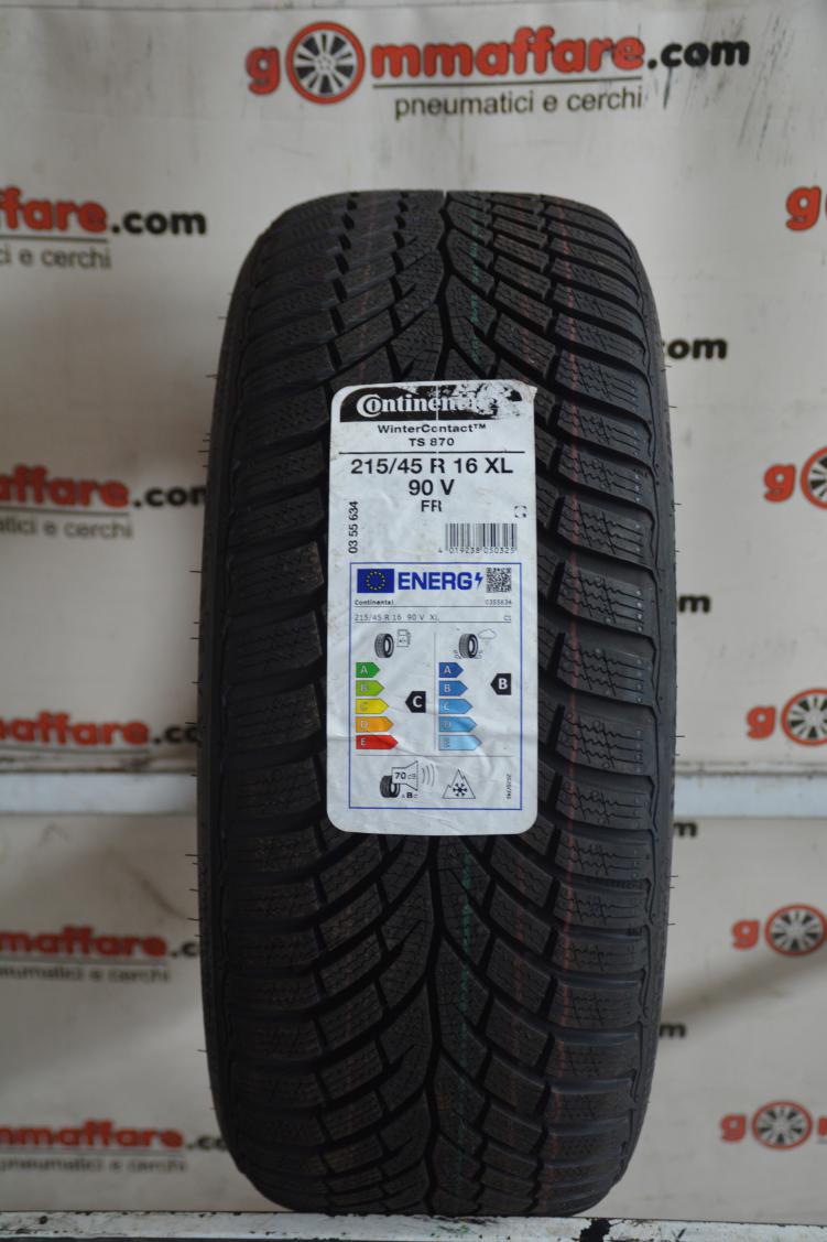 Continental WinterContact ts870 215/45 R16