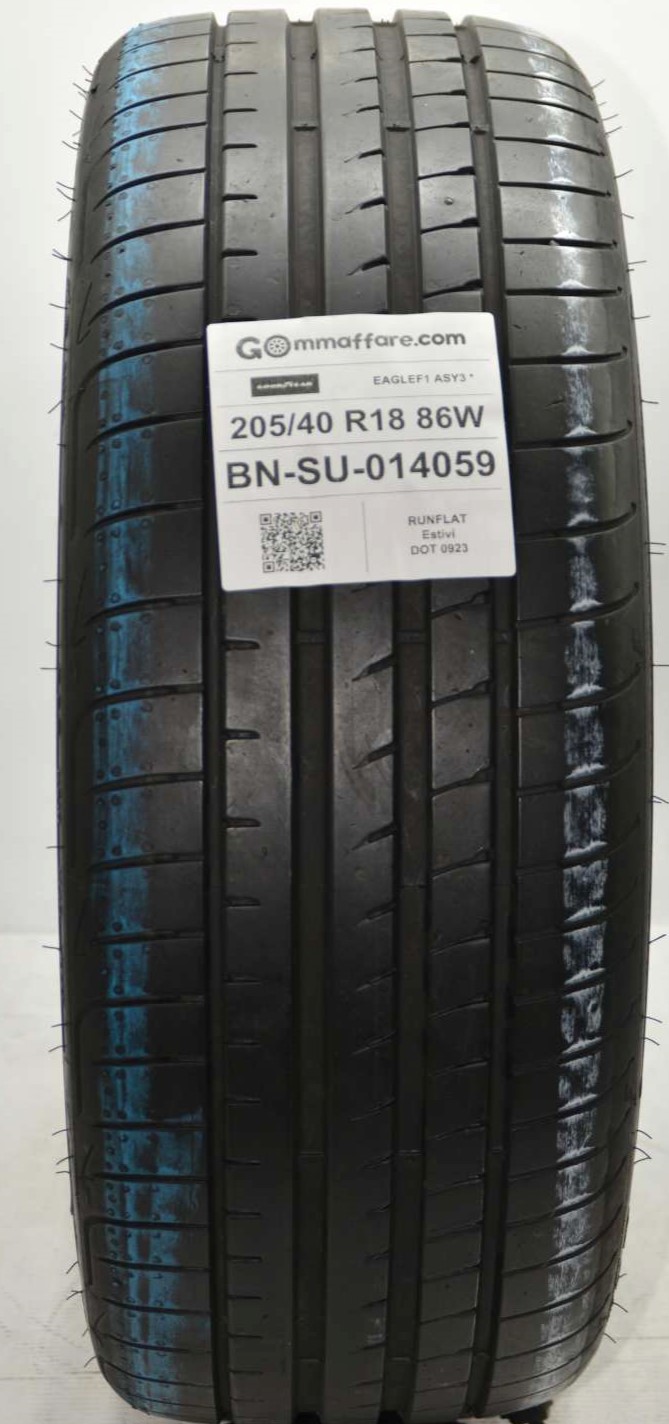 Goodyear EAGLEF1 ASY3 * 205/40 R18