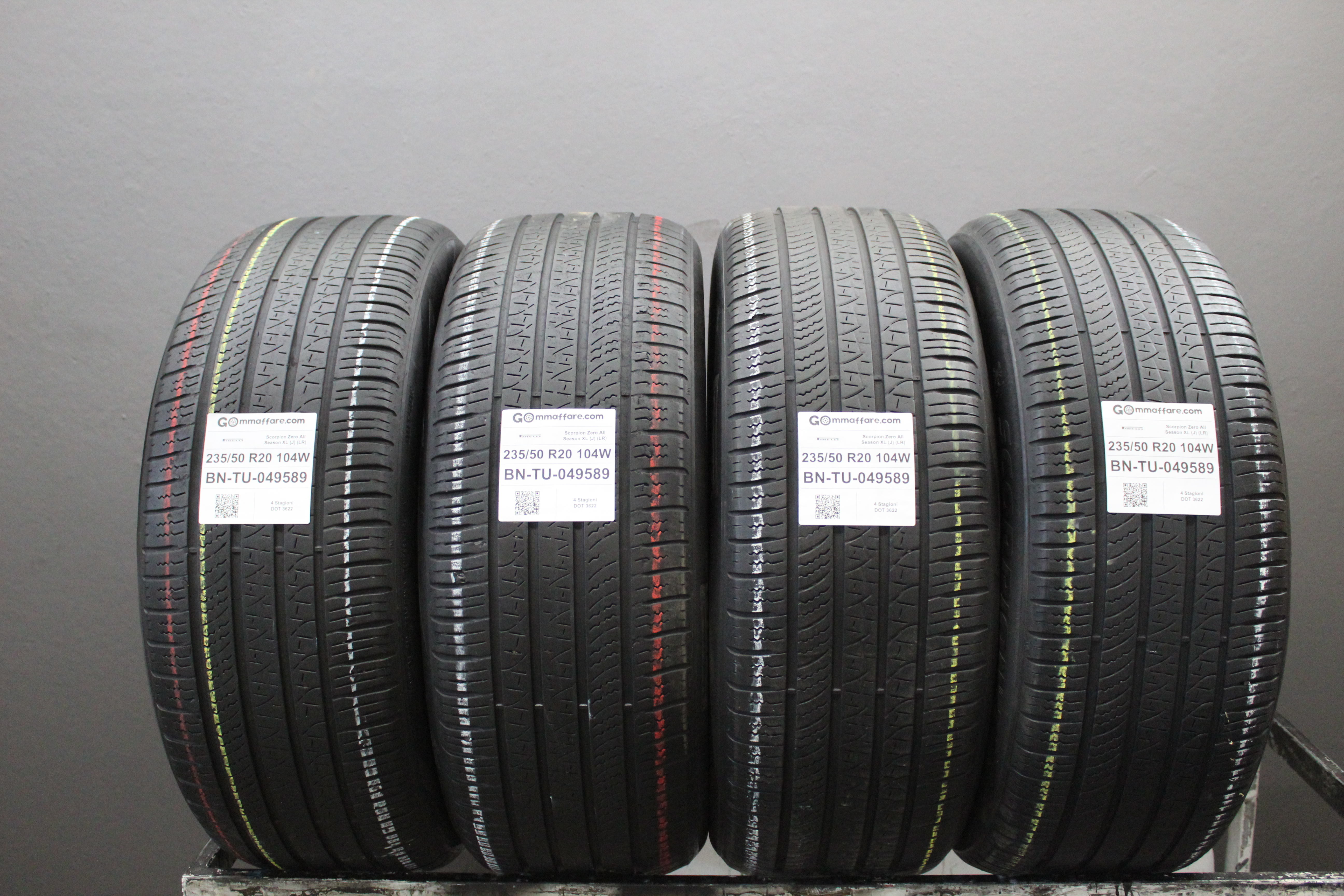 Pirelli Scorpion Zero All Season XL (J) (LR) 235/50 R20