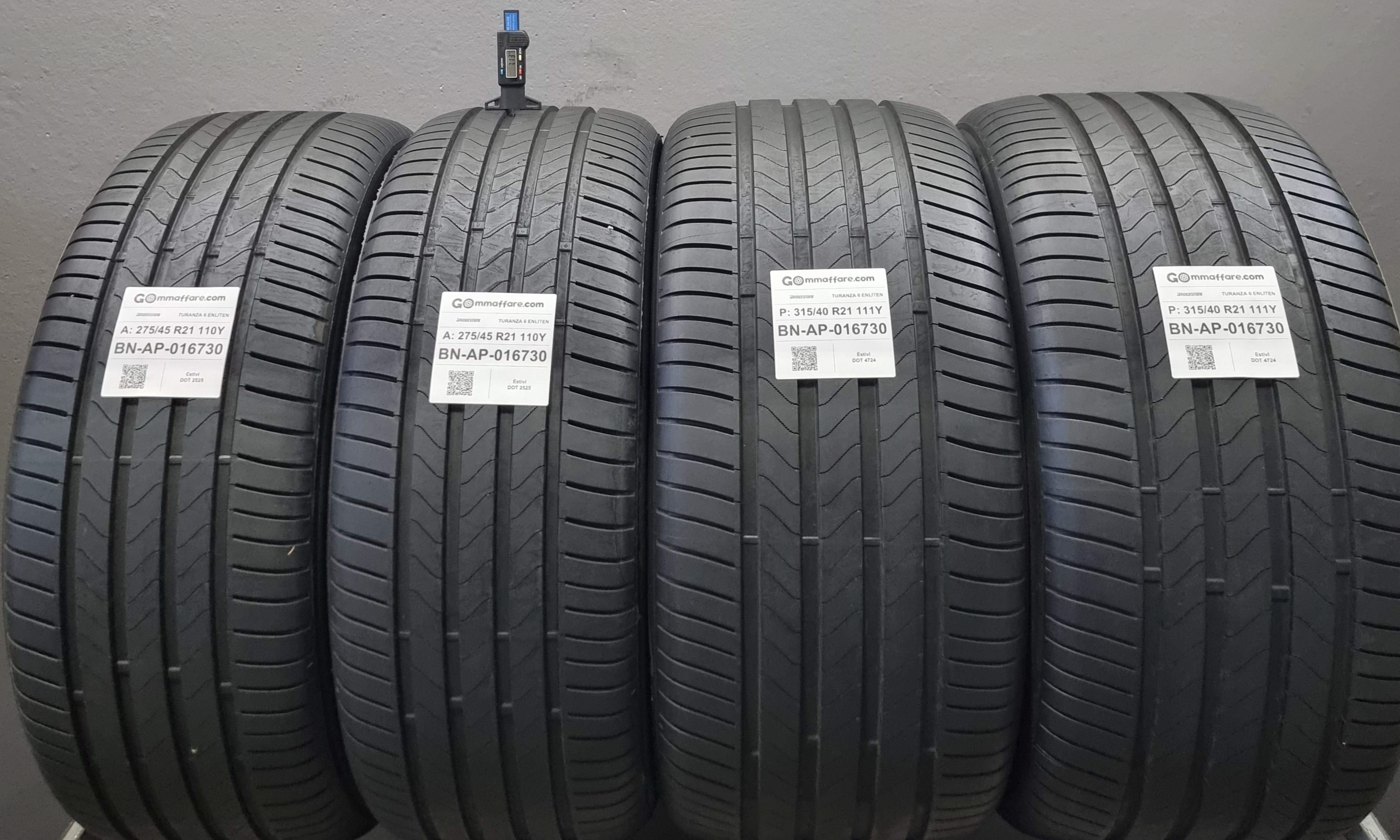 Bridgestone TURANZA 6 ENLITEN 275/45 R21
