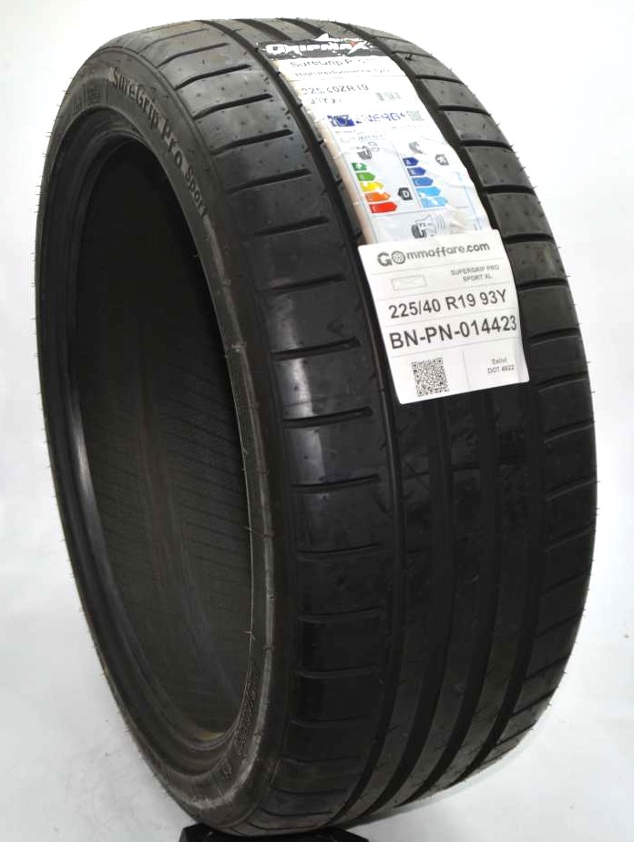 Gripmax SUPERGRIP PRO SPORT XL 225/40 R19