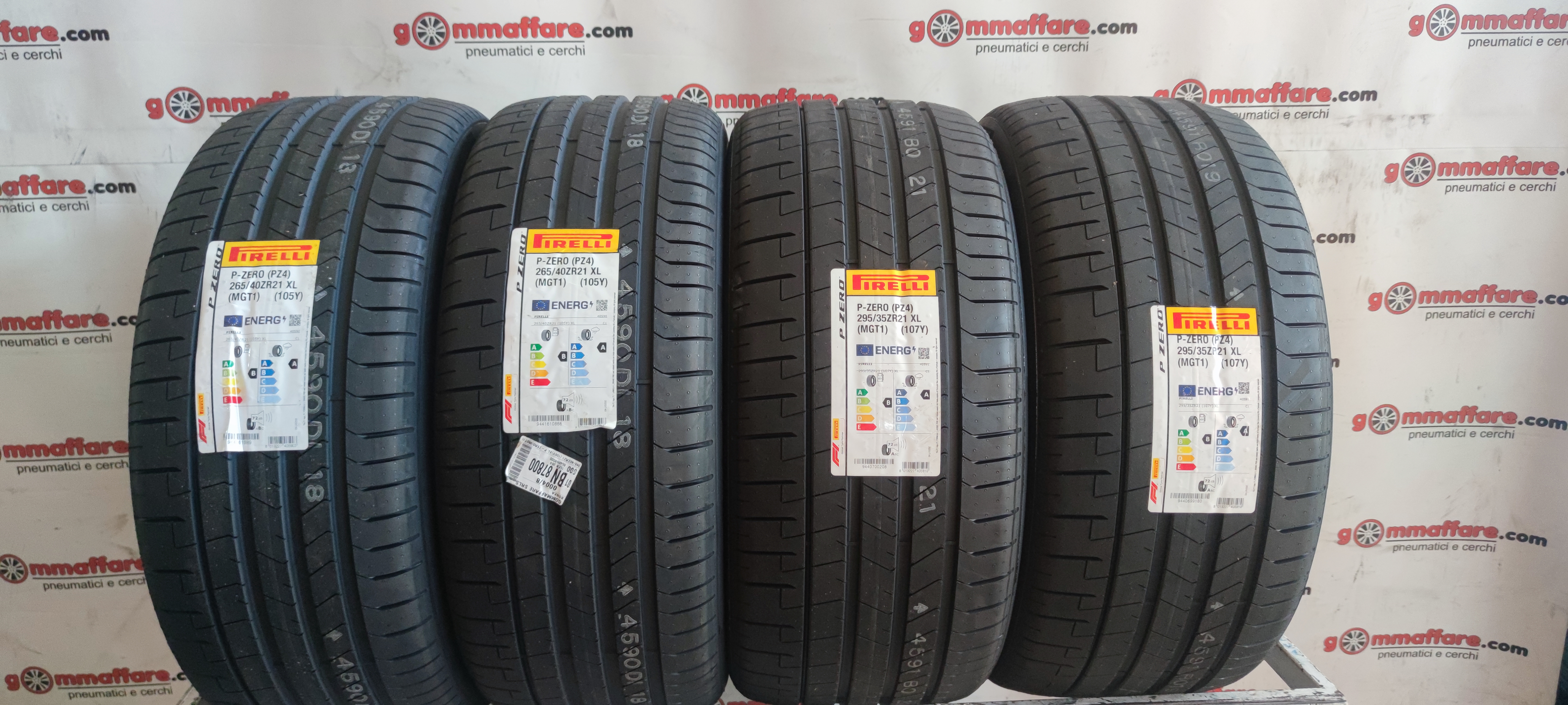 Pirelli P-ZERO PZ4  MGT1  XL 295/35 R21