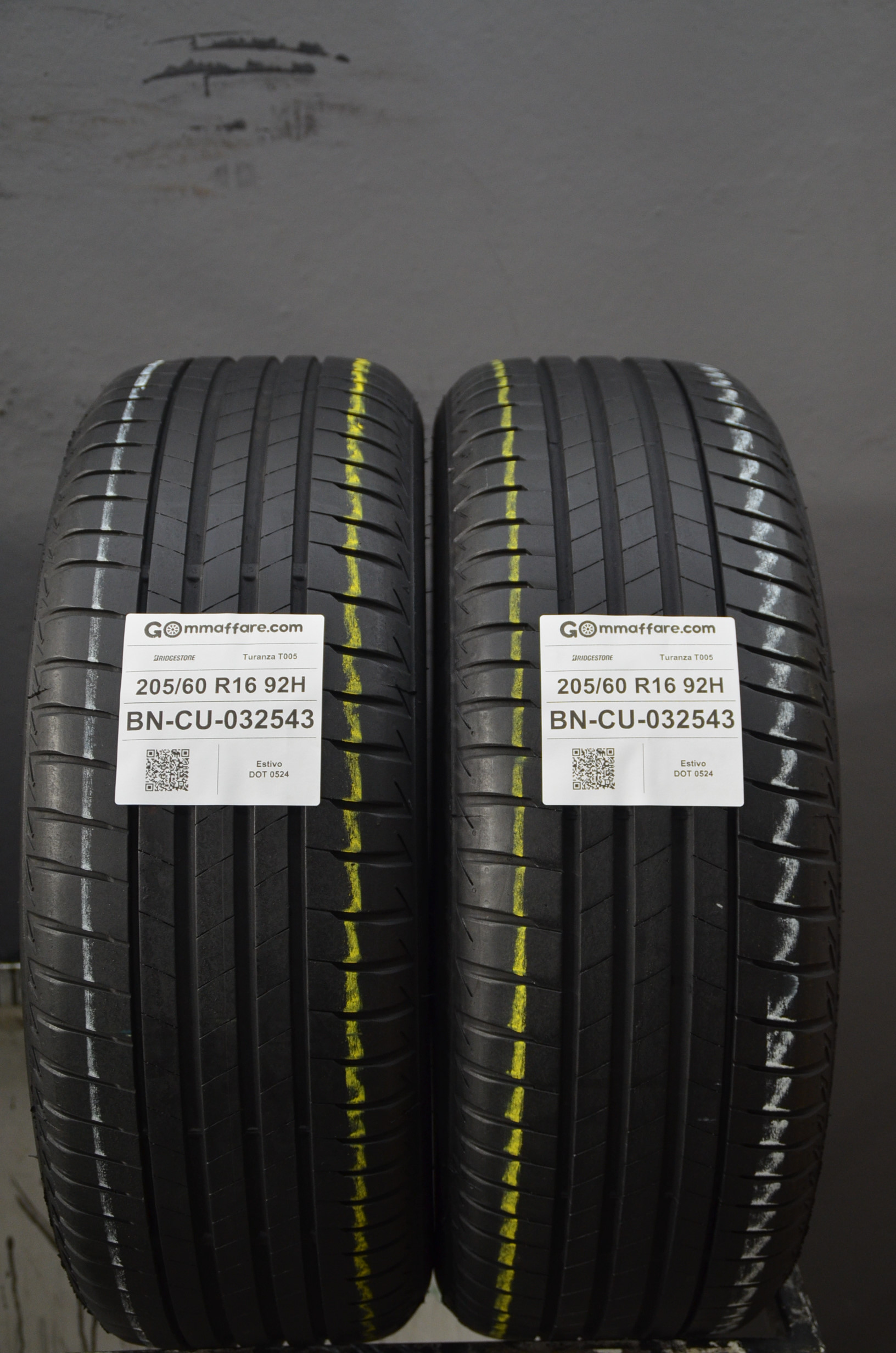 Bridgestone Turanza T005 205/60 R16