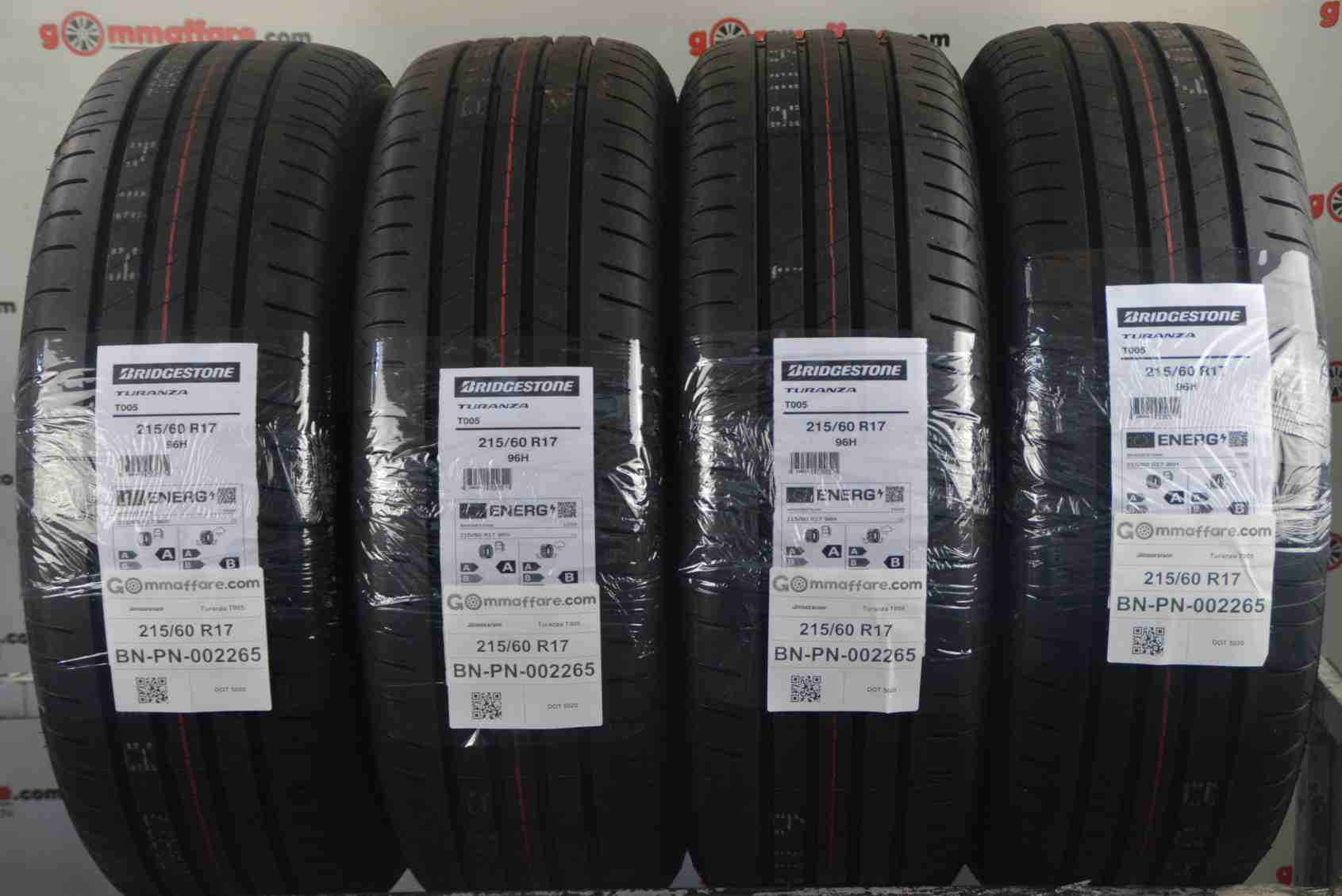 Bridgestone Turanza T005 215/60 R17