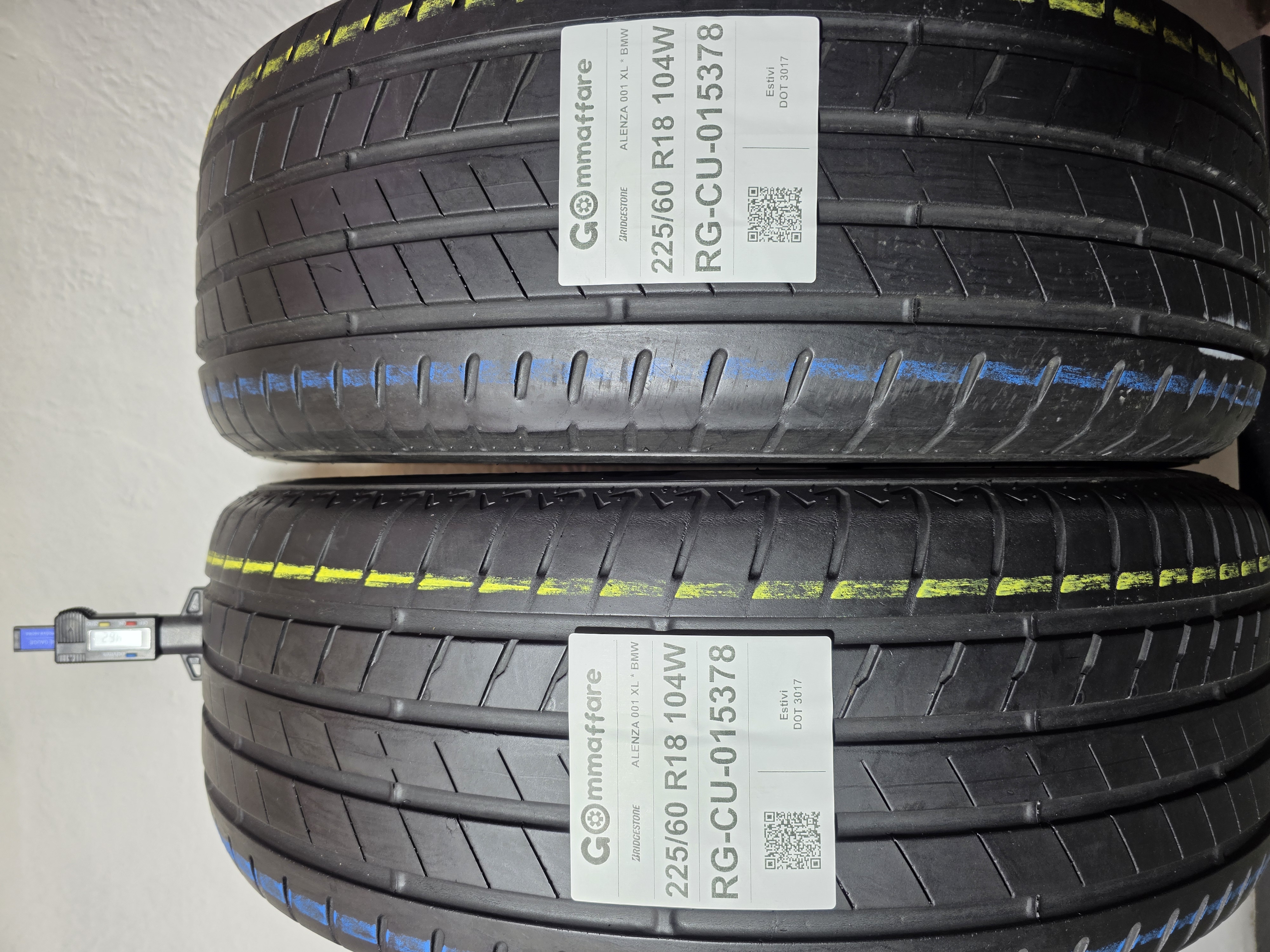 Bridgestone ALENZA 001 XL * BMW 225/60 R18