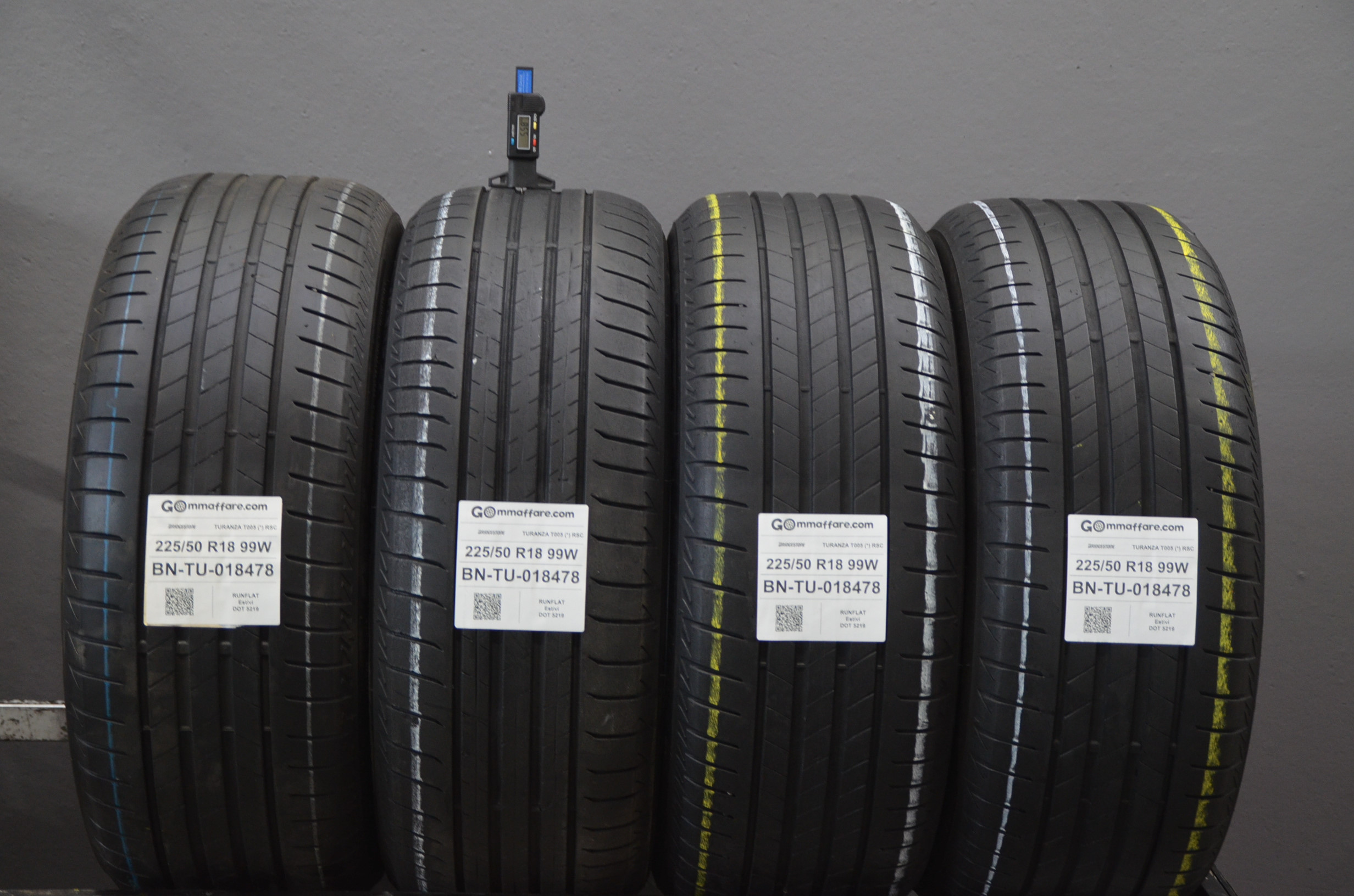 Bridgestone TURANZA T005 (*) RSC 225/50 R18