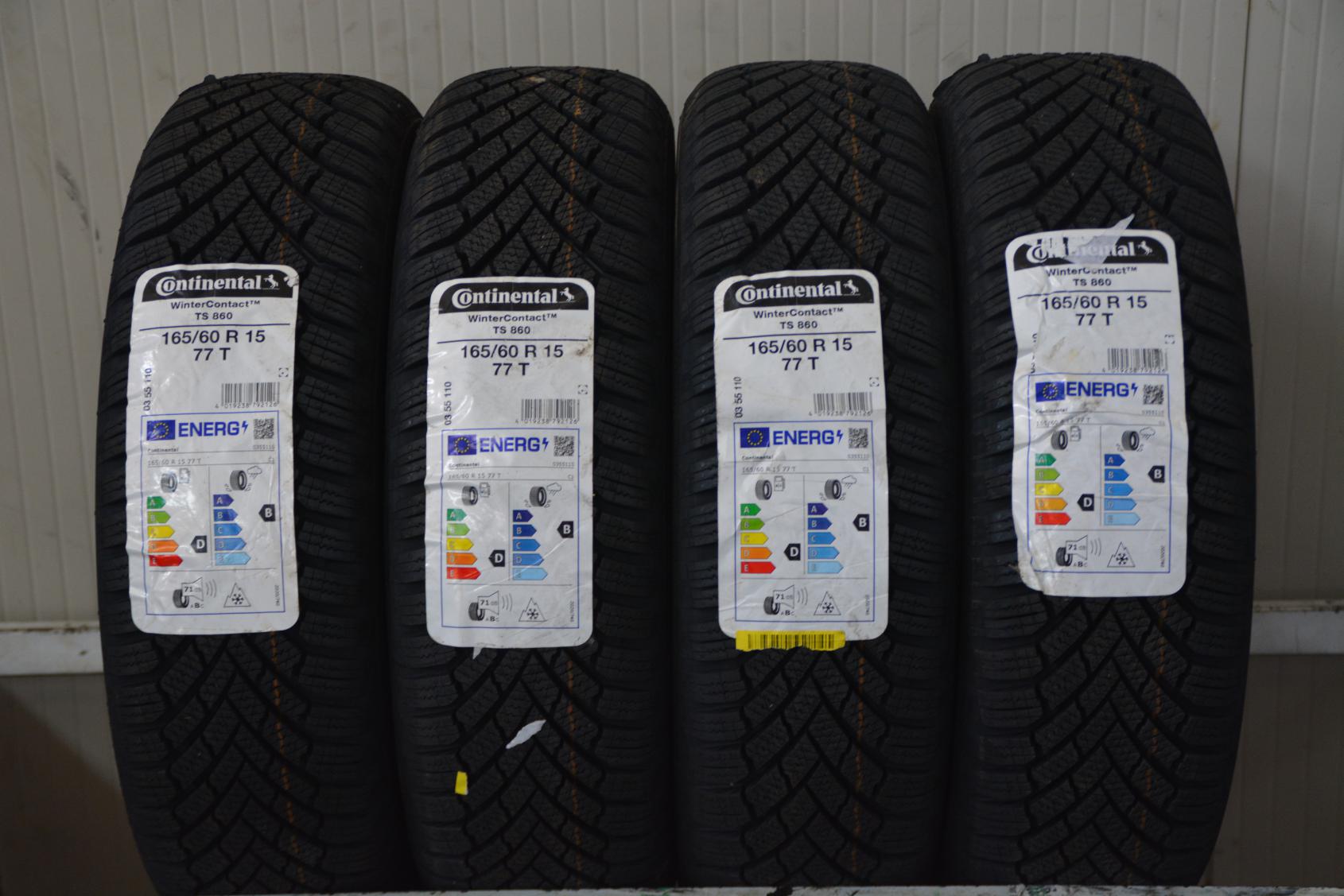 Continental WinterContact ts860 165/60 R15