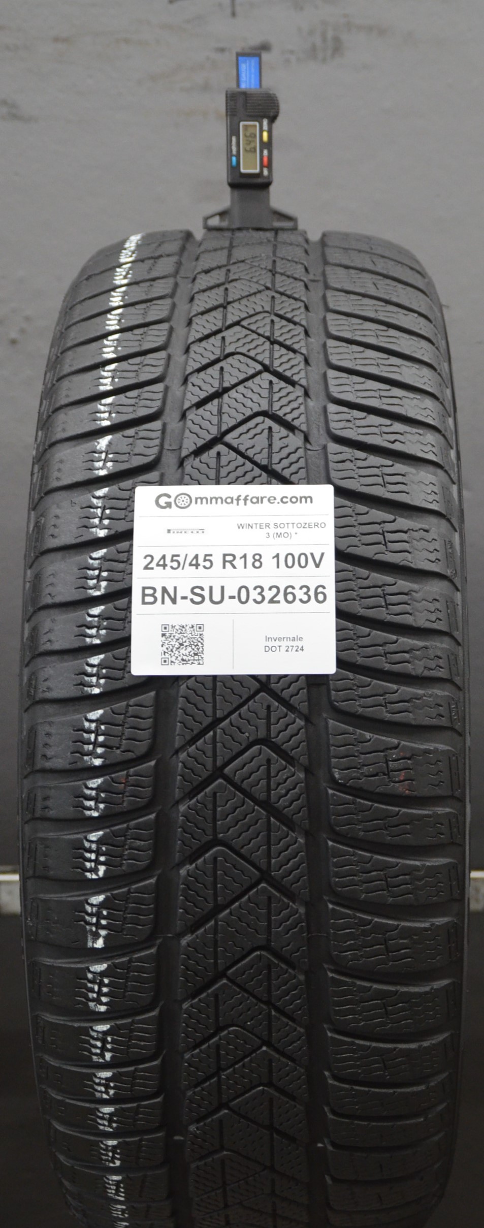 Pirelli WINTER SOTTOZERO 3 (MO) * 245/45 R18