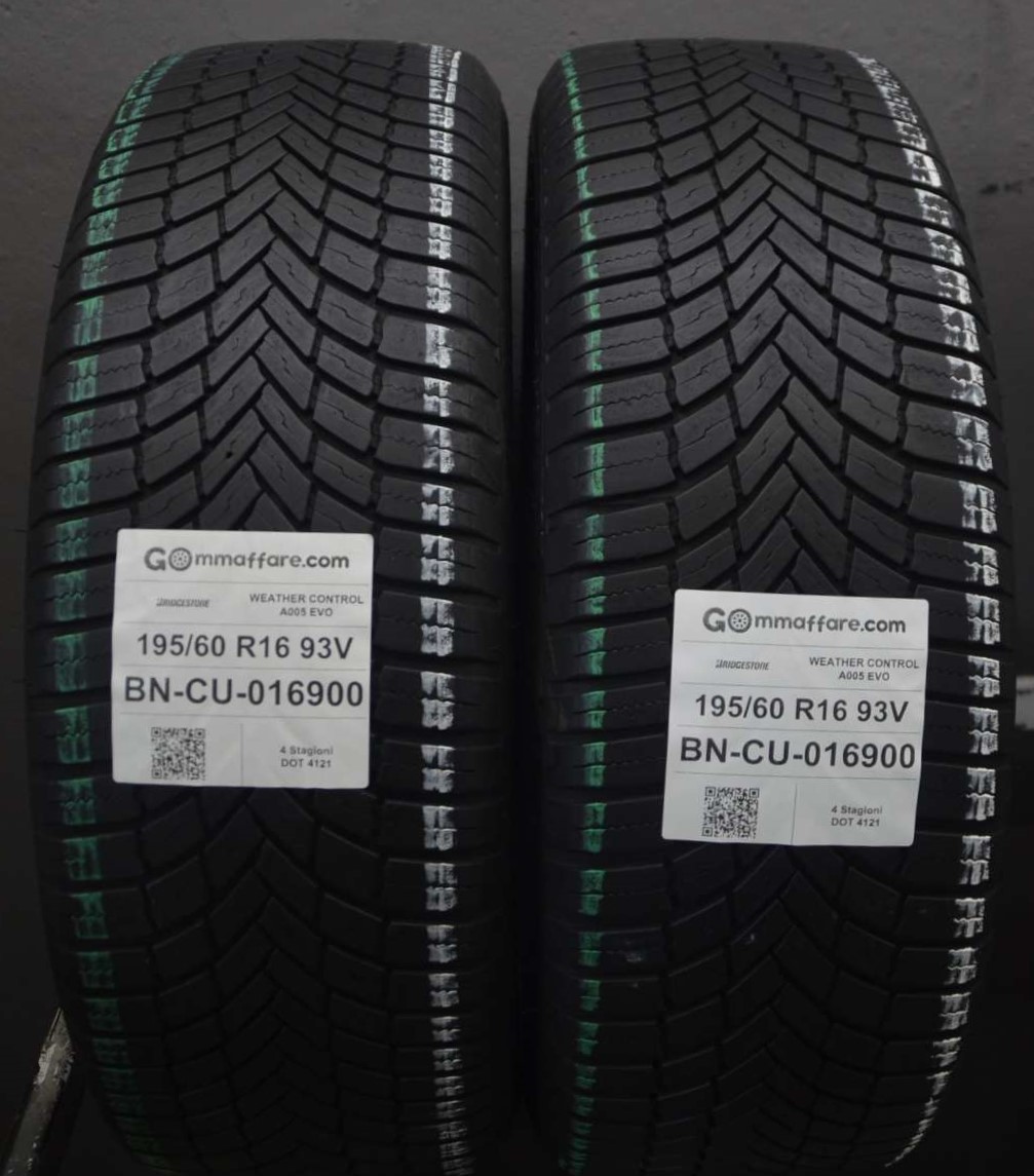 Bridgestone WEATHER CONTROL A005 EVO 195/60 R16