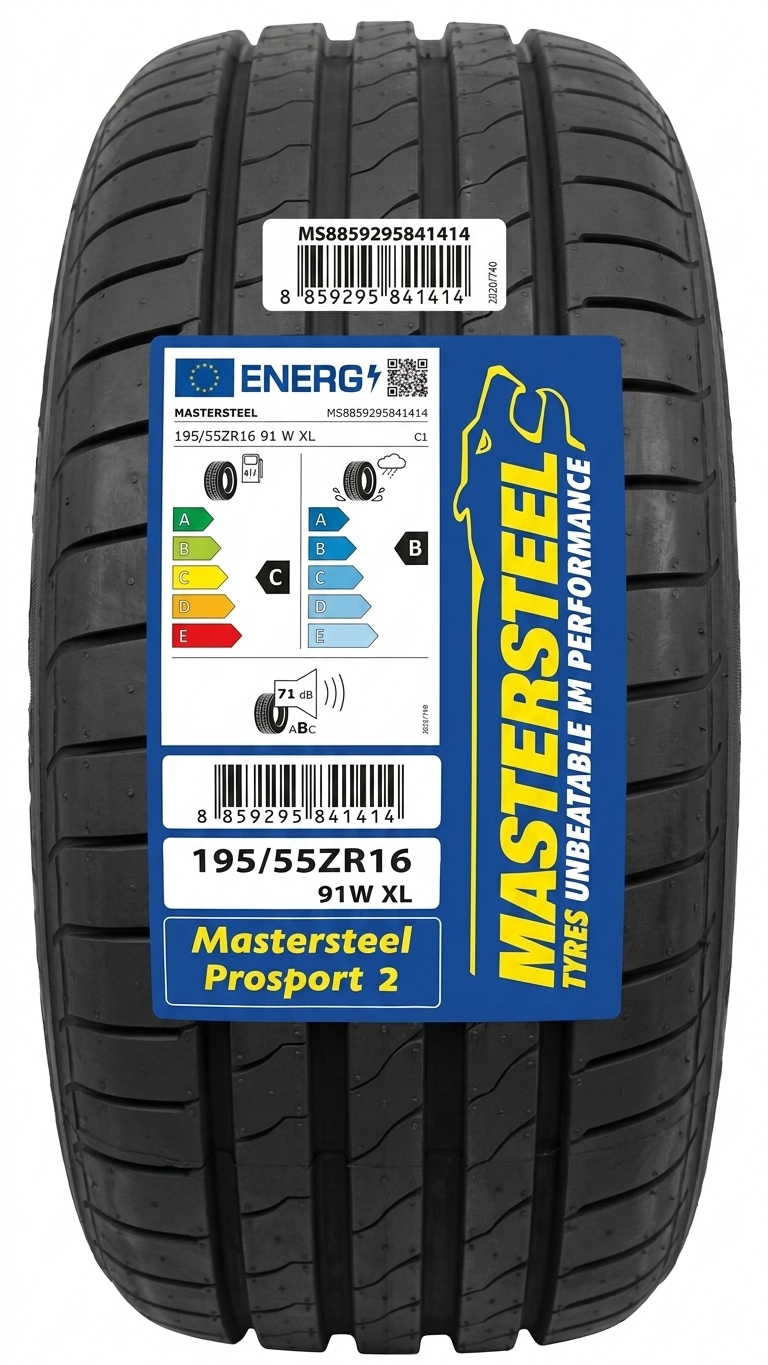 Mastersteel PROSPORT 2 XL 195/55 R16