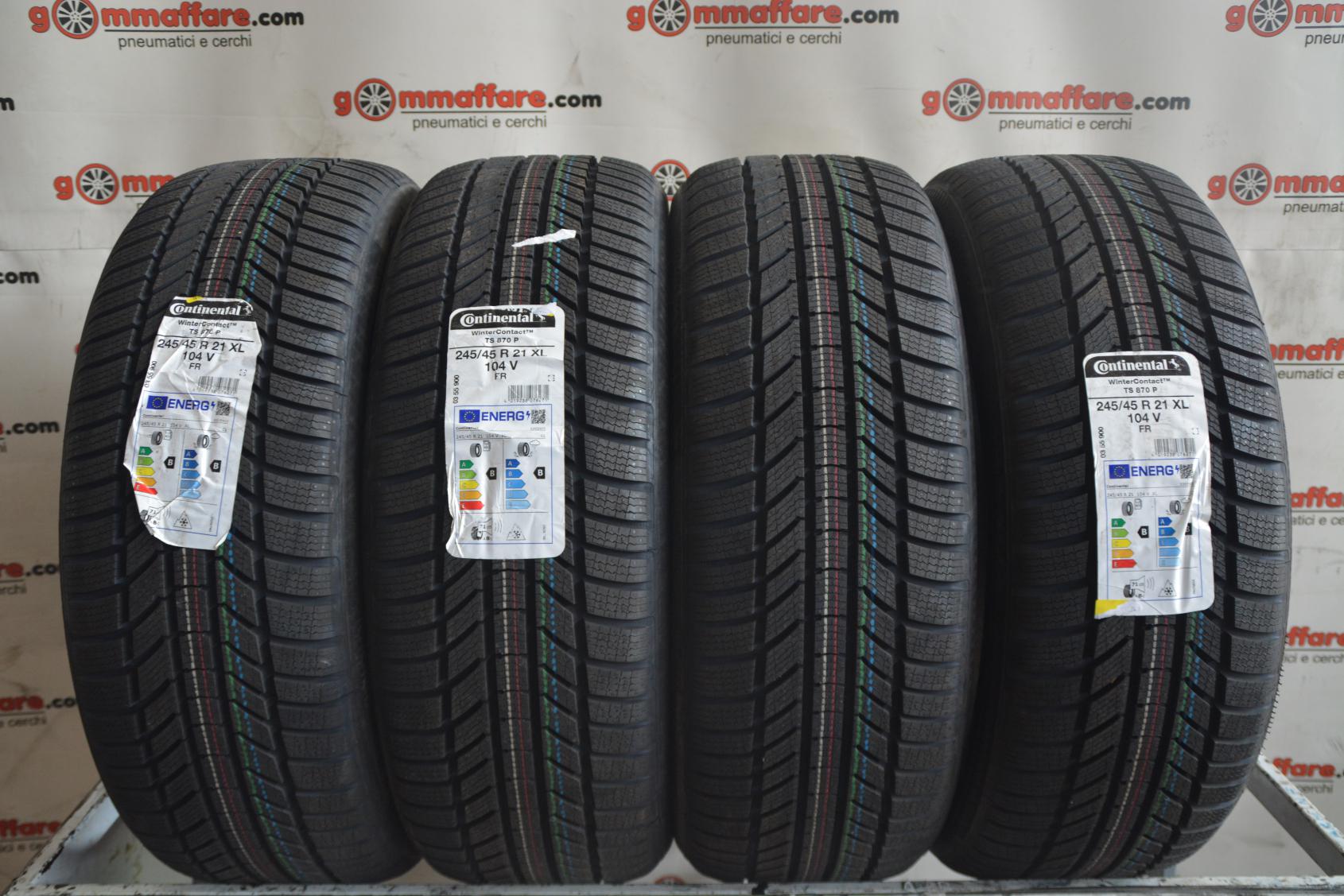 Continental WinterContact ts870 p XL 245/45 R21