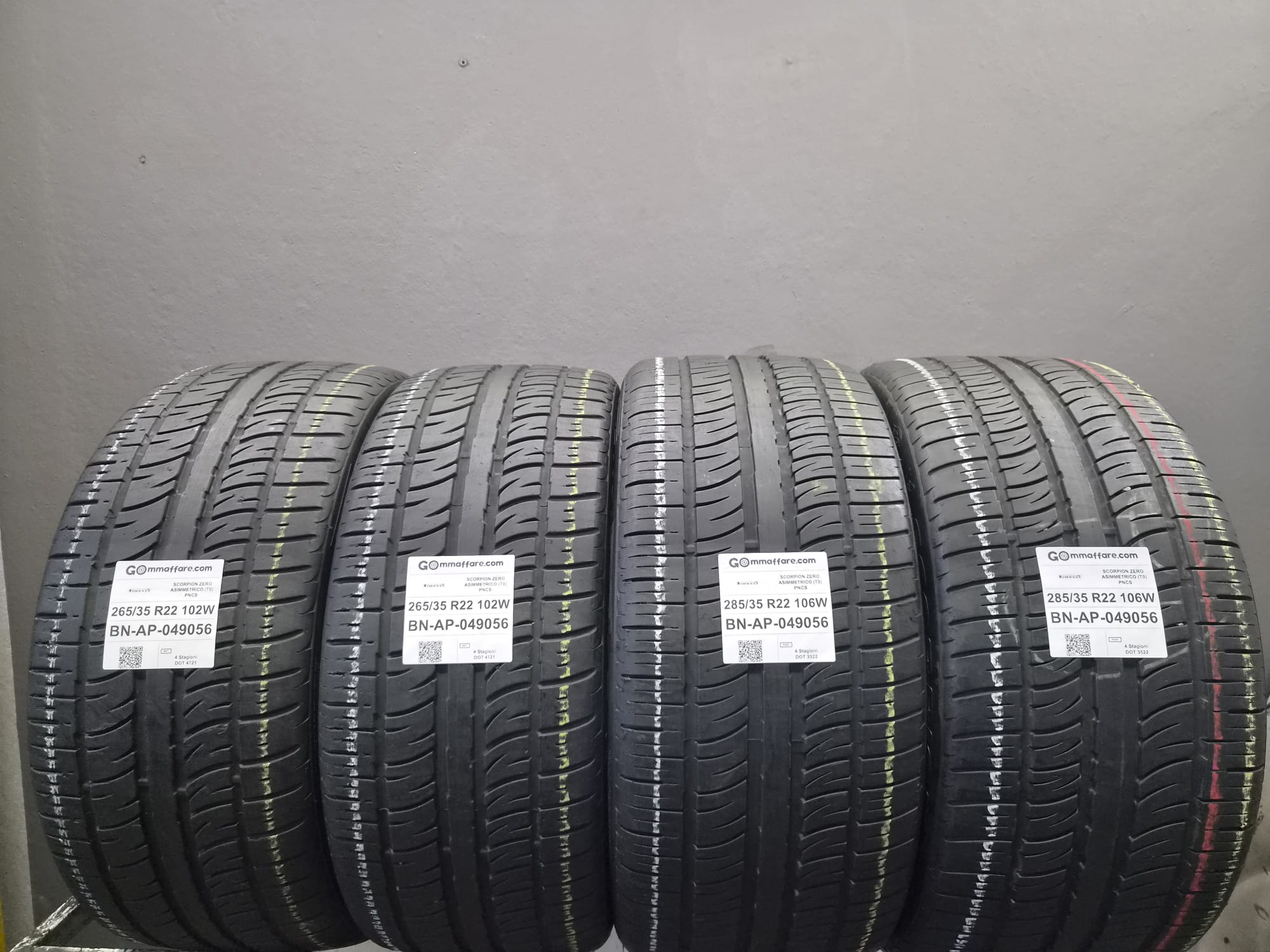 Pirelli SCORPION ZERO ASIMMETRICO (T0) PNCS