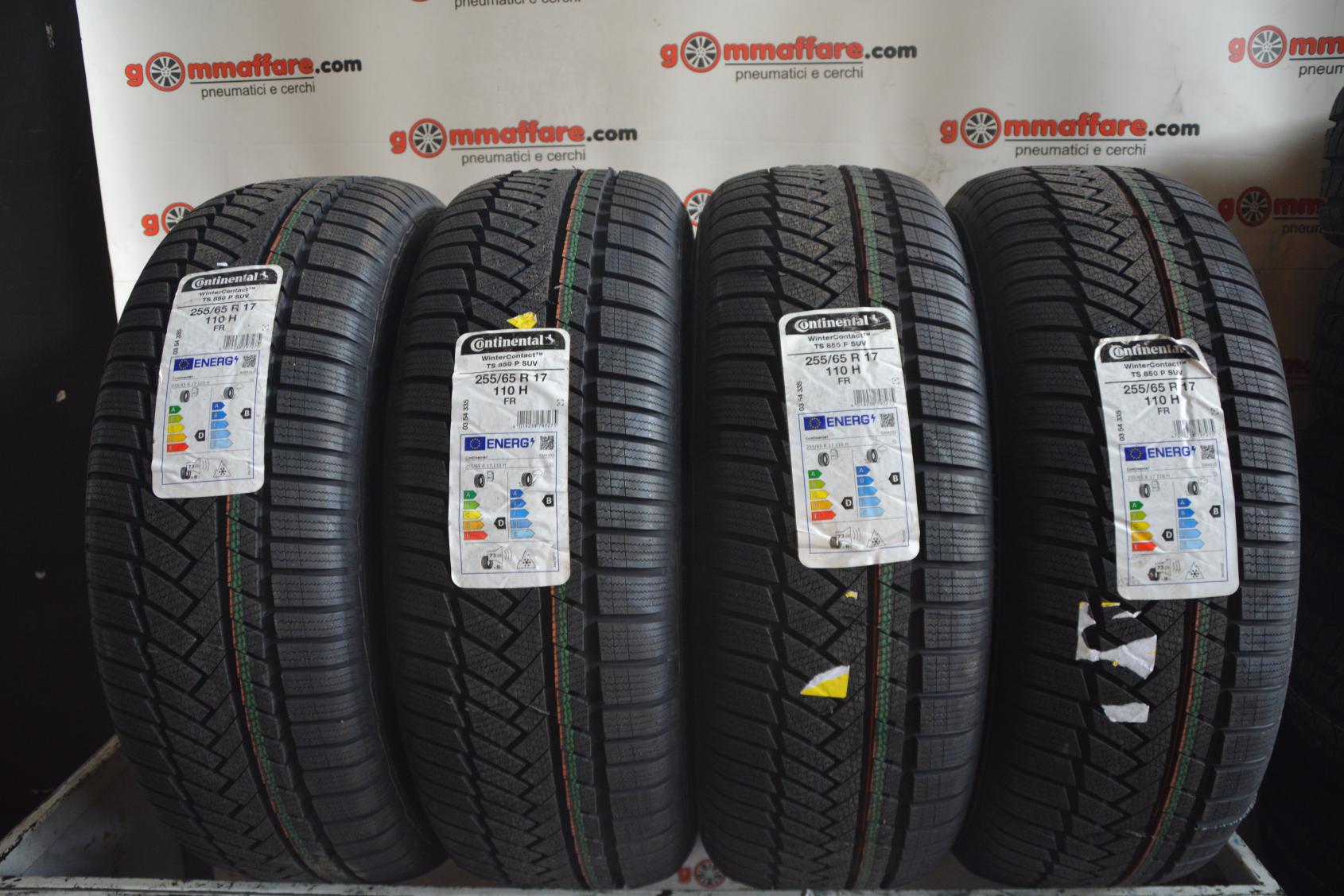 Continental WINTERCONTACT TS 850 P SUV 255/65 R17