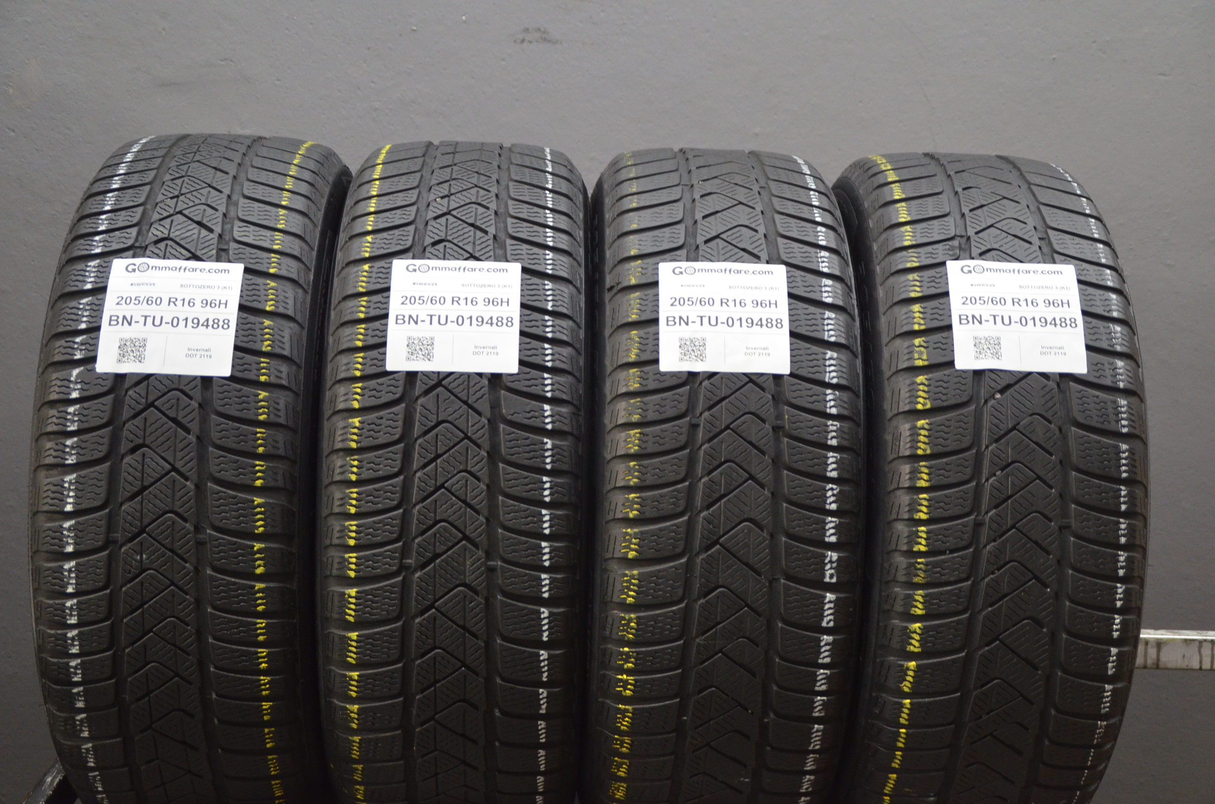 Pirelli SOTTOZERO 3 (K1) 205/60 R16