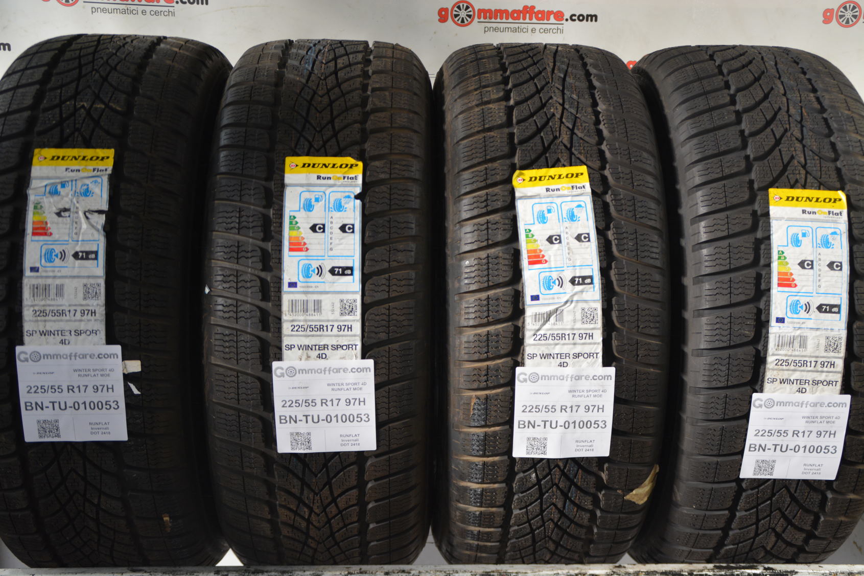 Dunlop WINTER SPORT 4D RUNFLAT MOE 225/55 R17