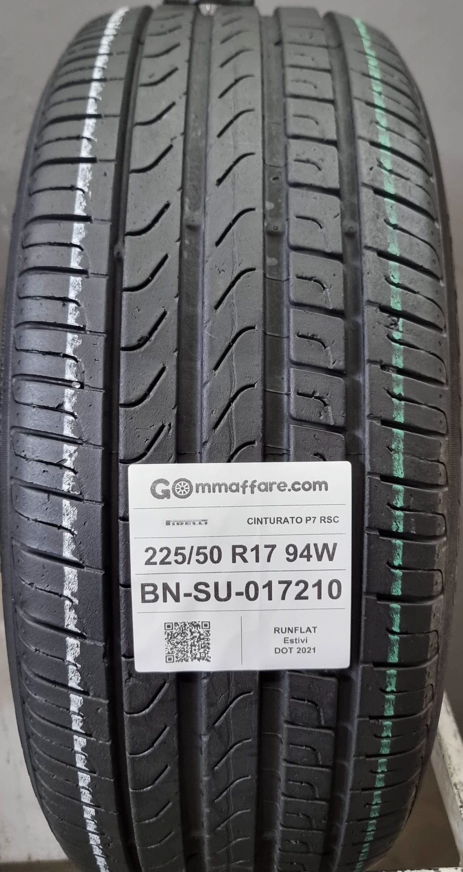 Pirelli CINTURATO P7 RSC 225/50 R17