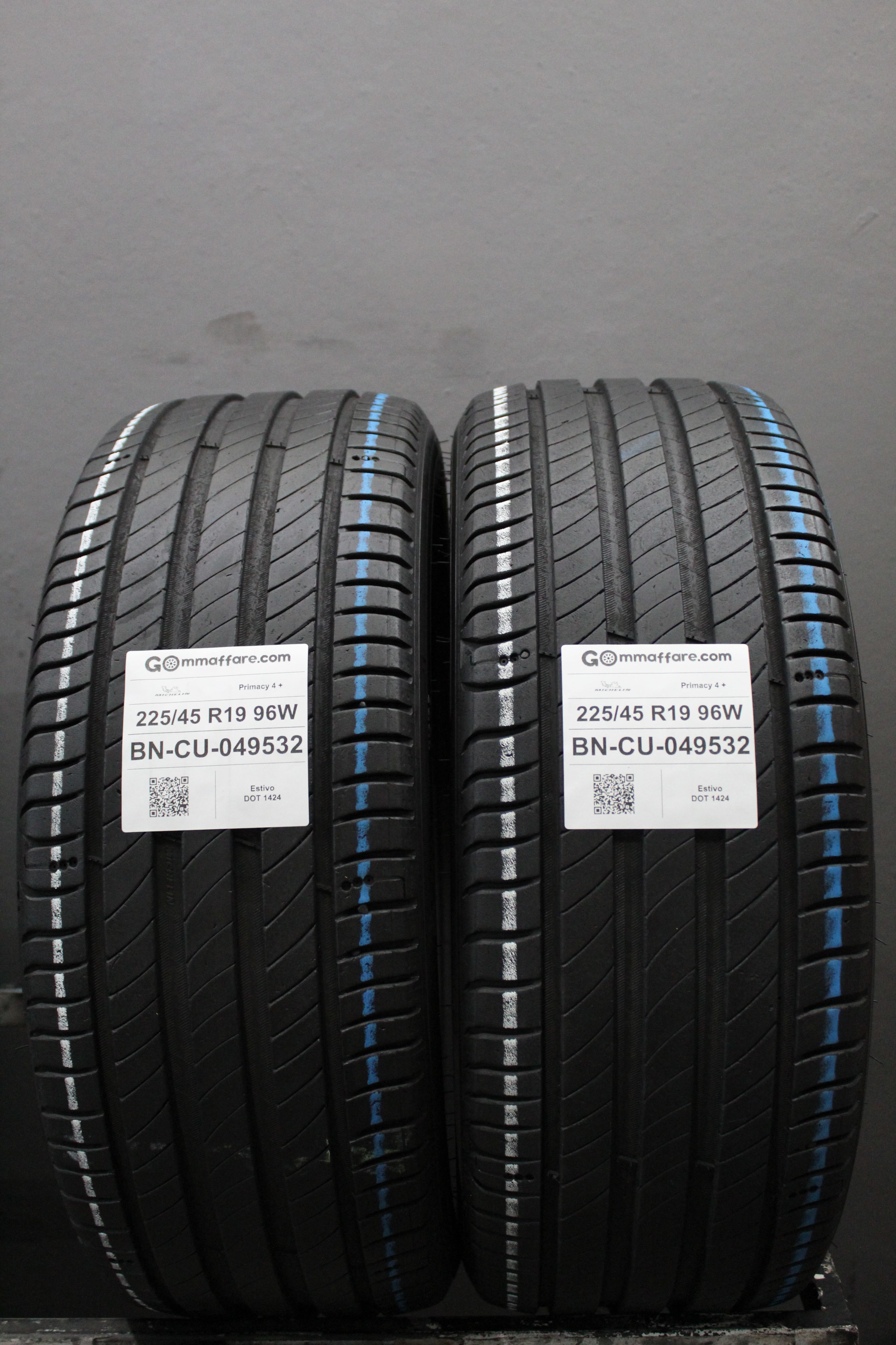 Michelin Primacy 4 + 225/45 R19