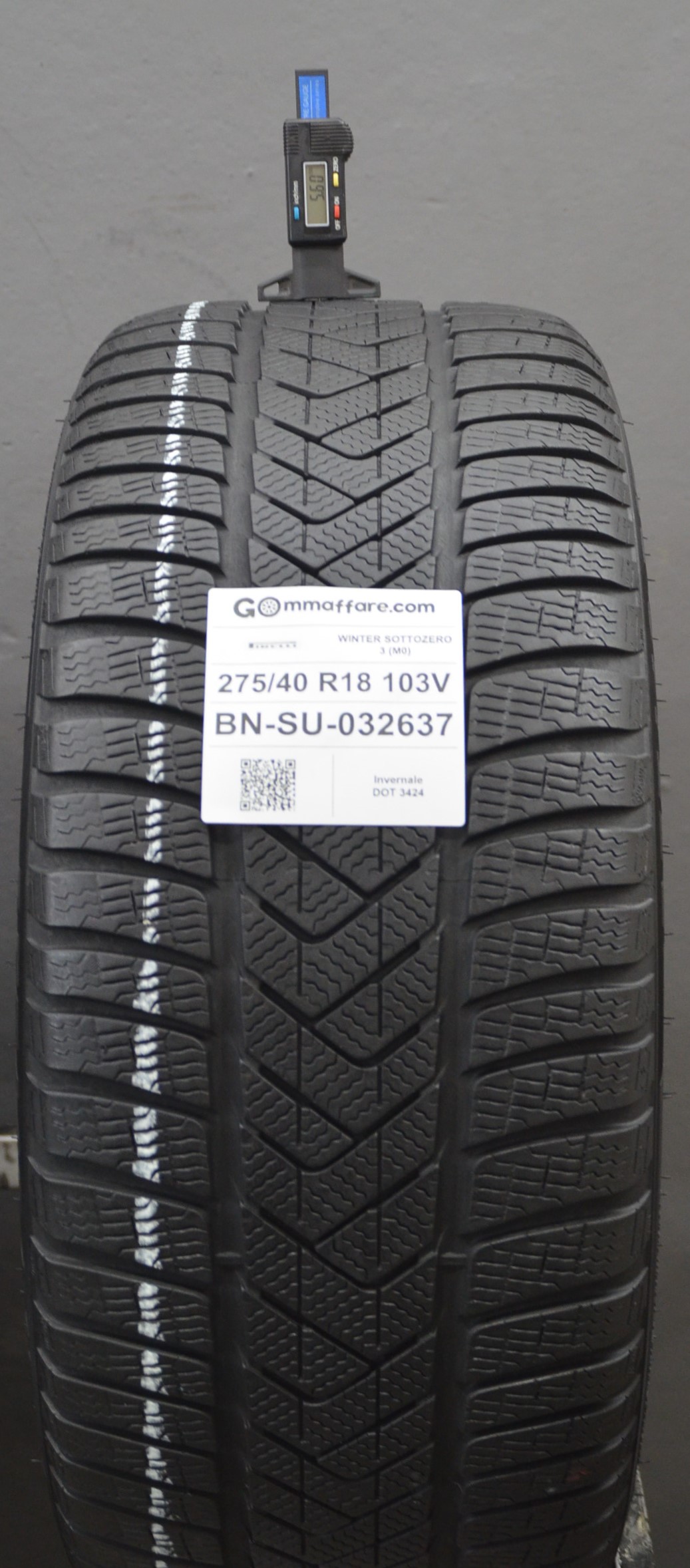 Pirelli WINTER SOTTOZERO 3 (M0) 275/40 R18