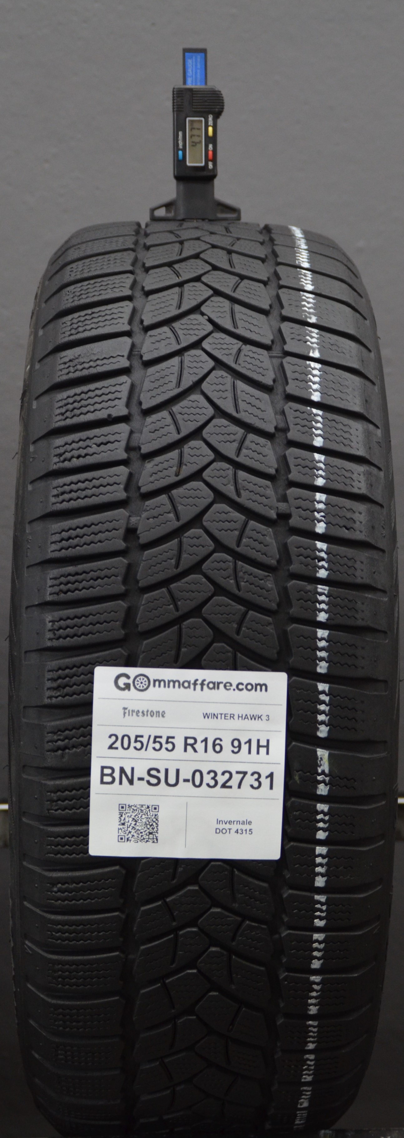 Firestone WINTER HAWK 3 205/55 R16