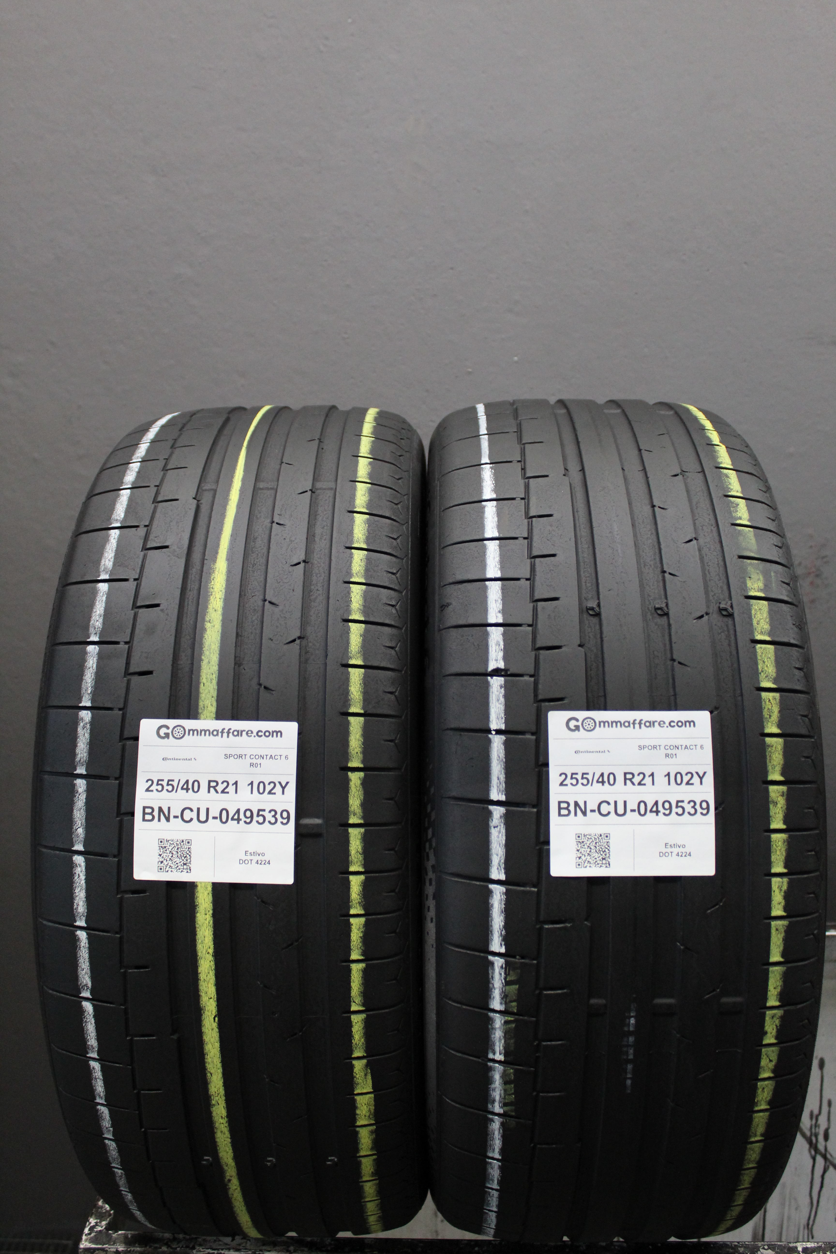 Continental SPORT CONTACT 6 R01 255/40 R21