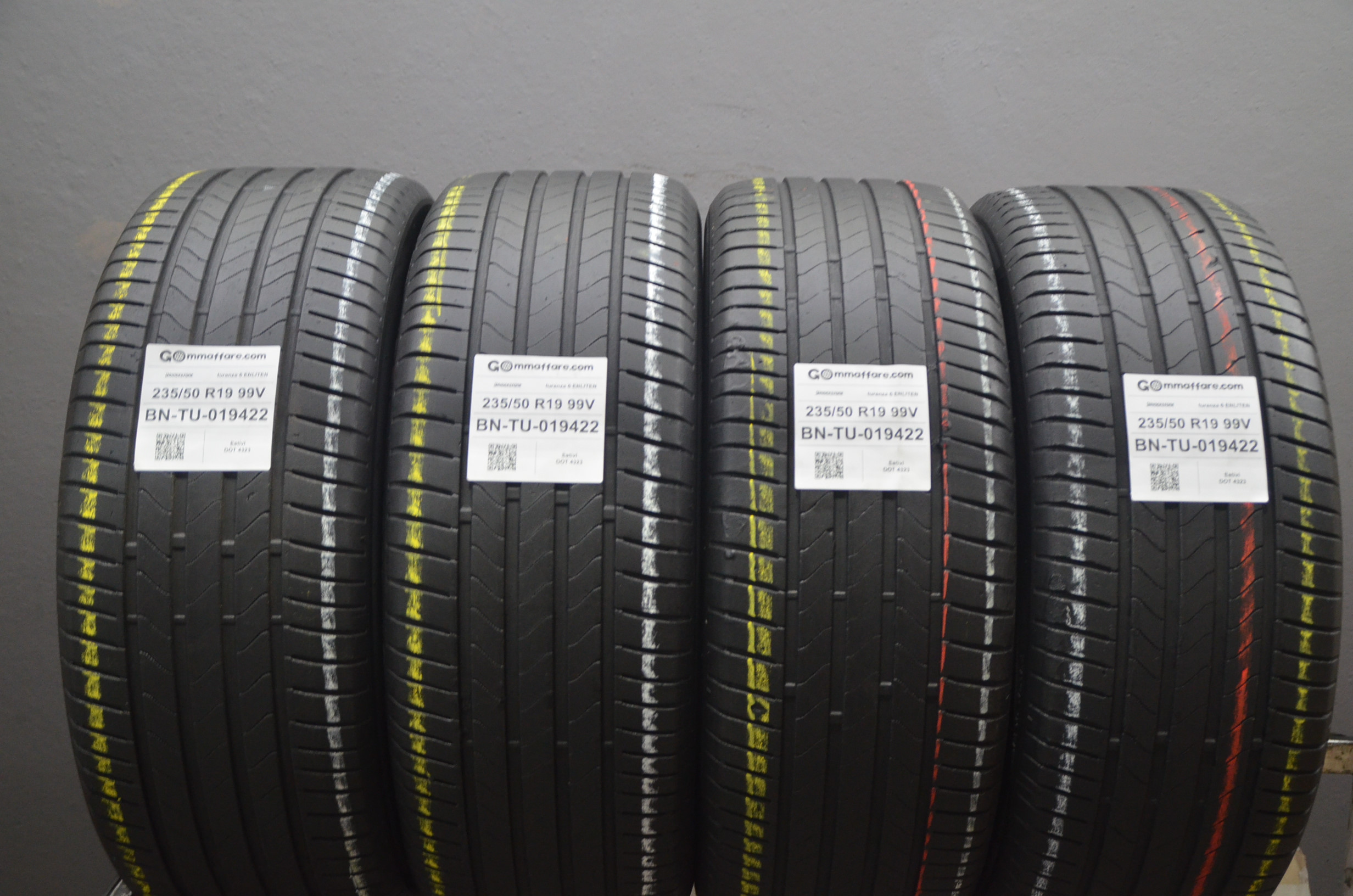 Bridgestone turanza 6 ENLITEN 235/50 R19