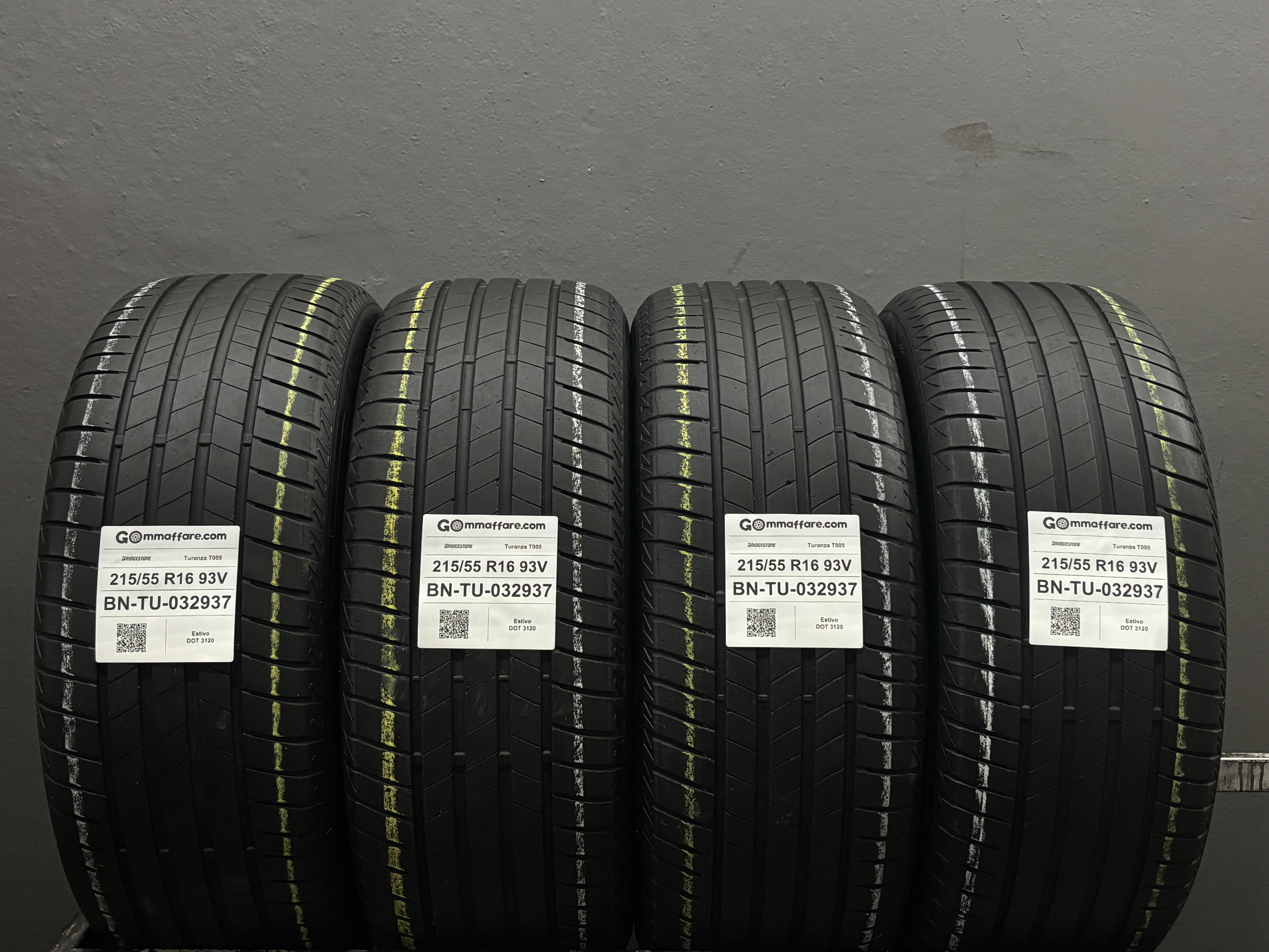 Bridgestone Turanza T005 215/55 R16