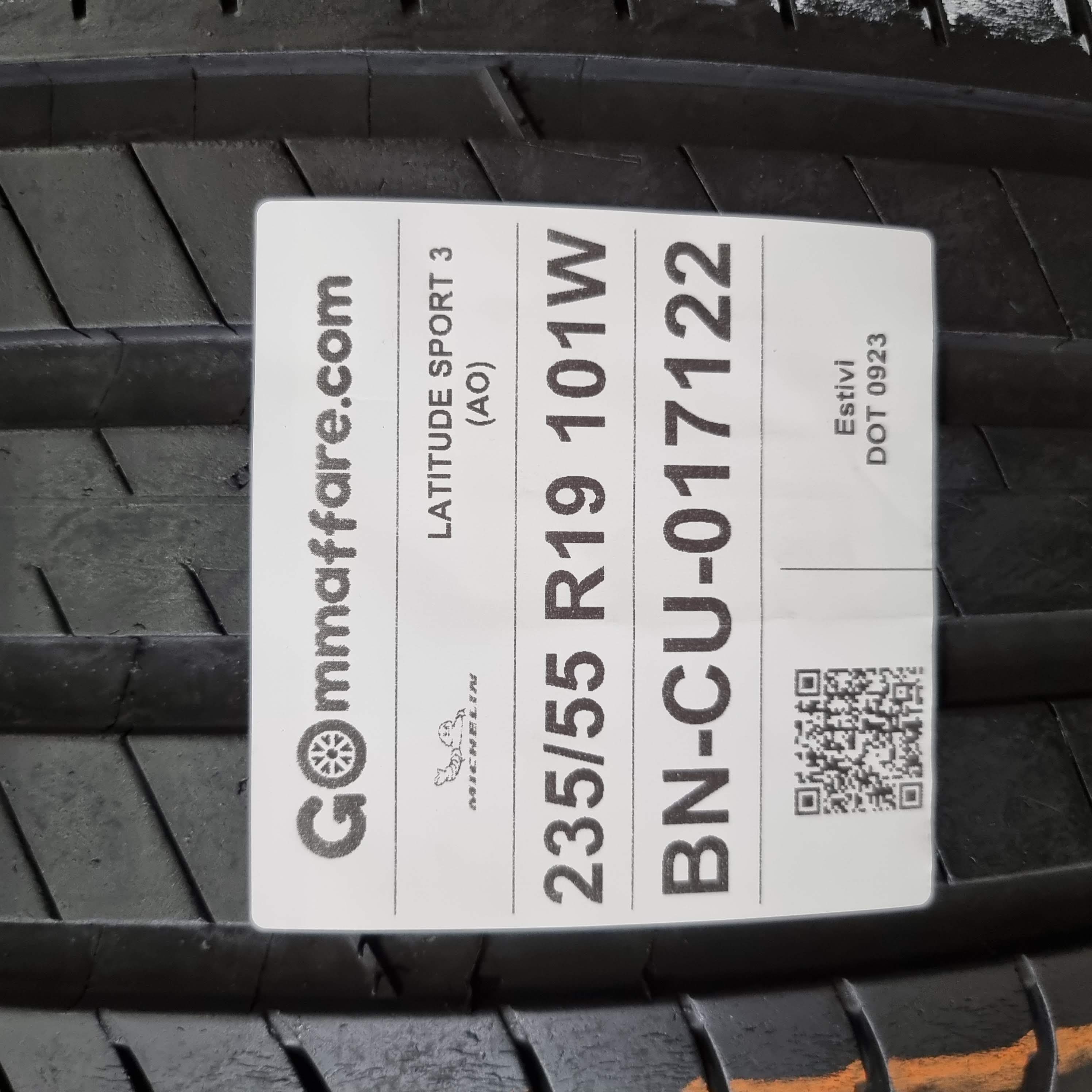 Michelin LATITUDE SPORT 3 (AO) 235/55 R19