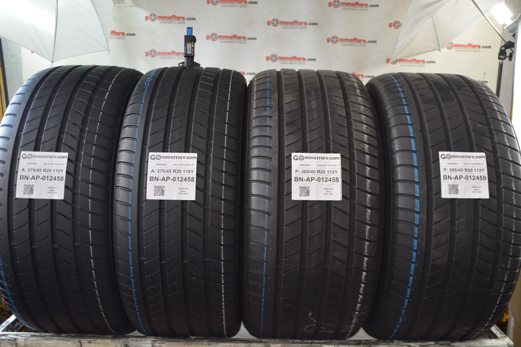 Bridgestone Alenza 001 RUNFLAT * 275/45 R20