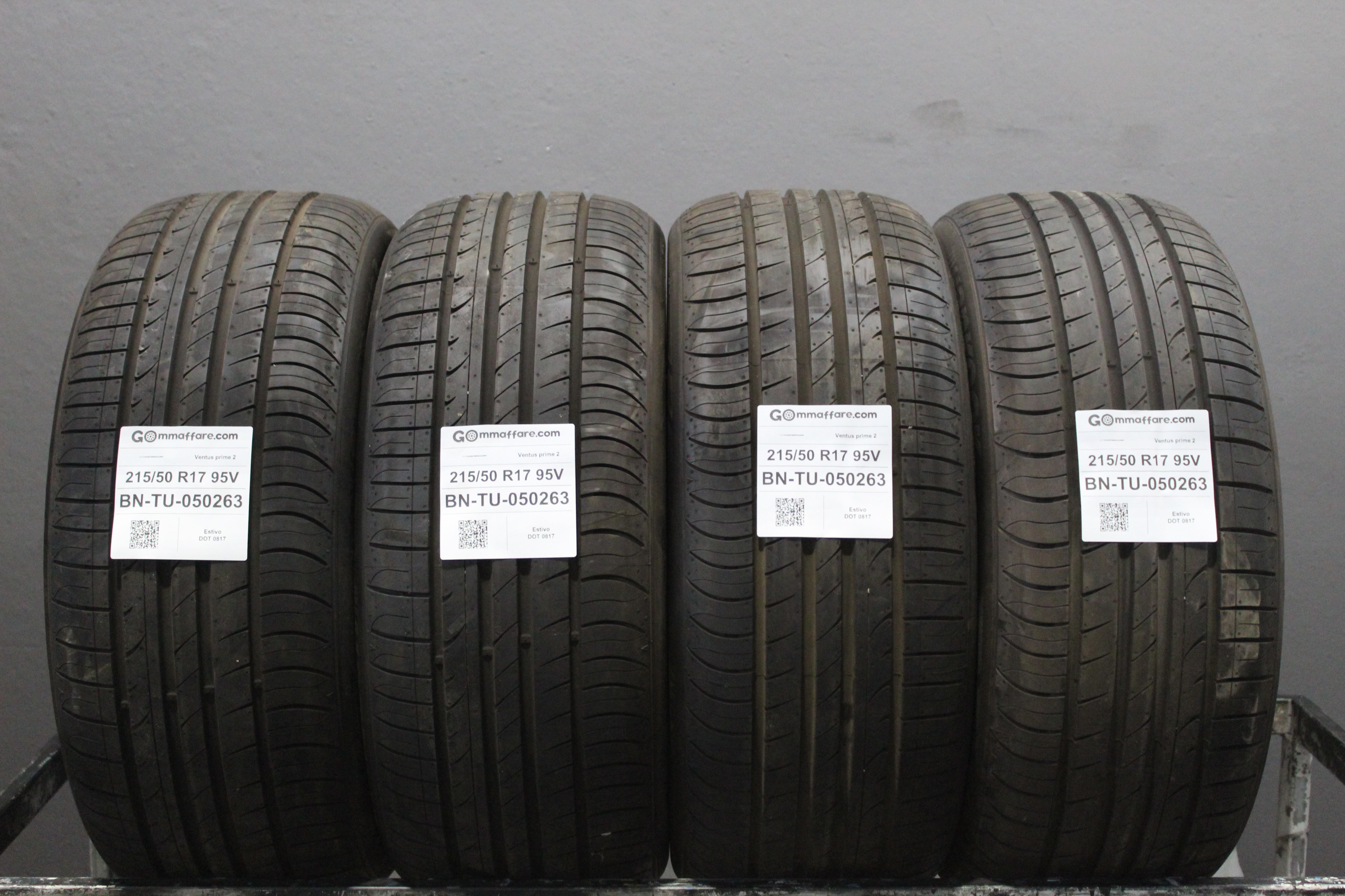 Hankook Ventus prime 2 215/50 R17