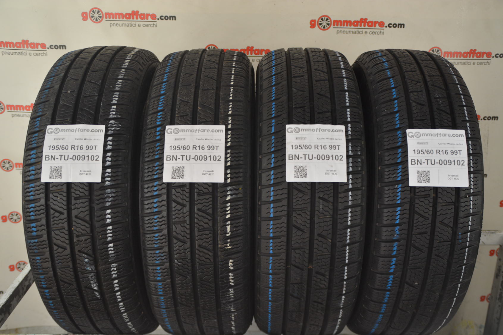 Pirelli Carrier Winter carico 195/60 R16