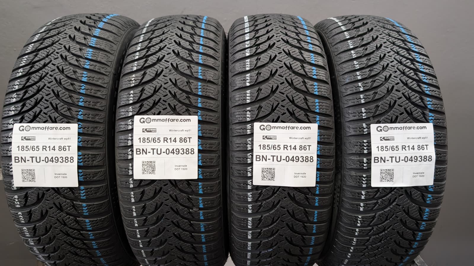 Kumho Tire Wintercraft wp51 185/65 R14