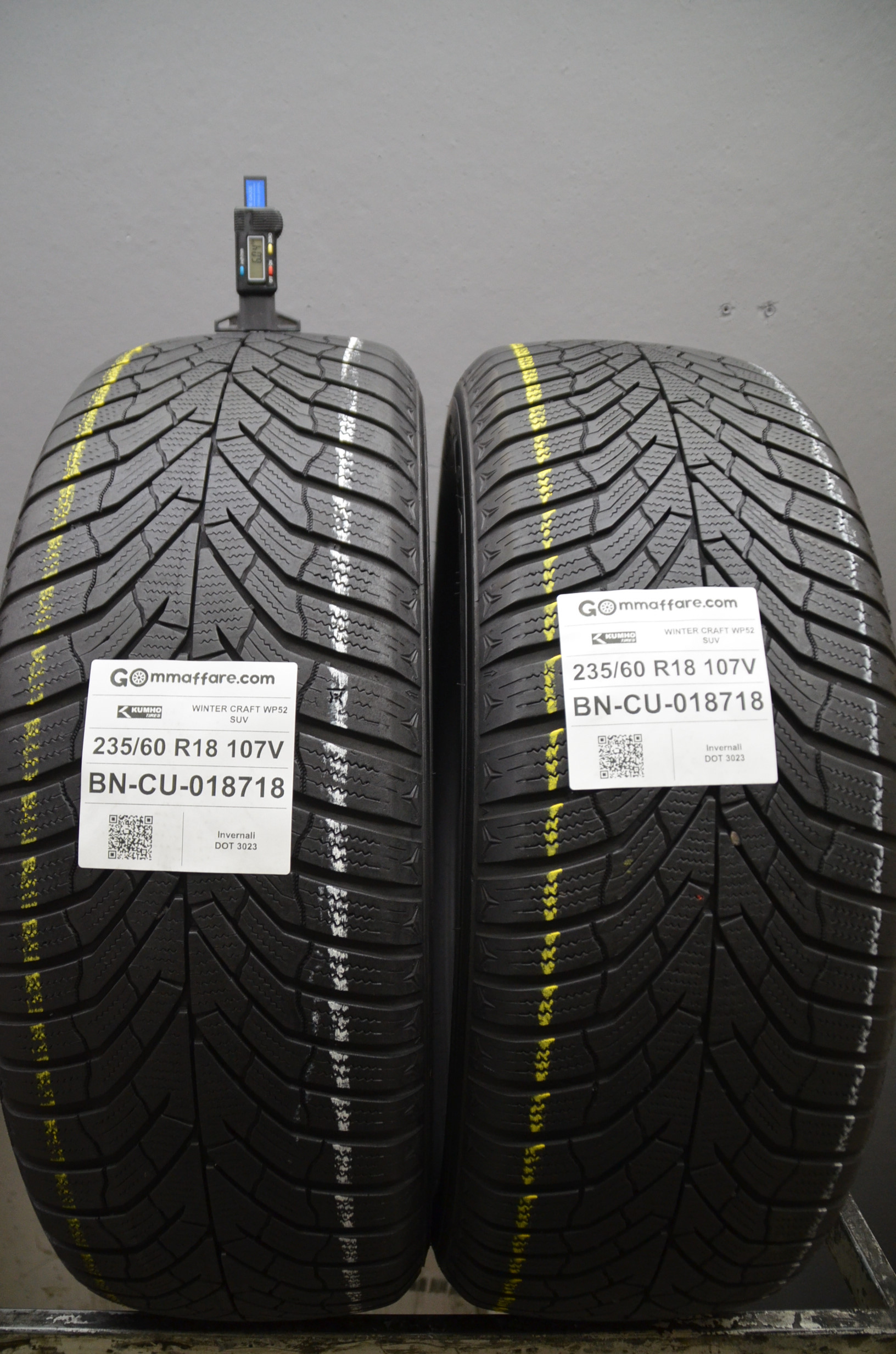 Kumho Tire WINTER CRAFT WP52 SUV 235/60 R18