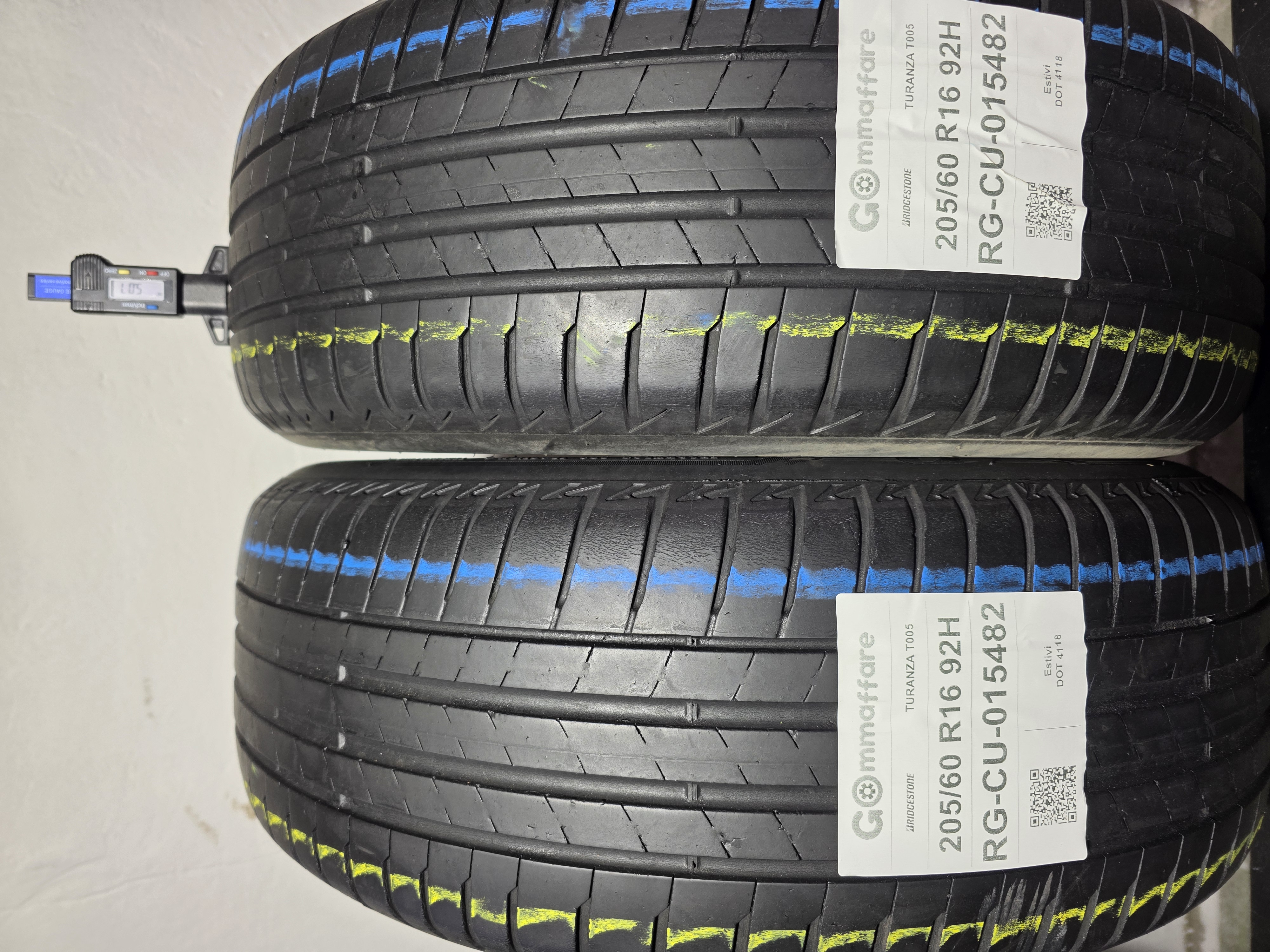 Bridgestone TURANZA T005 205/60 R16
