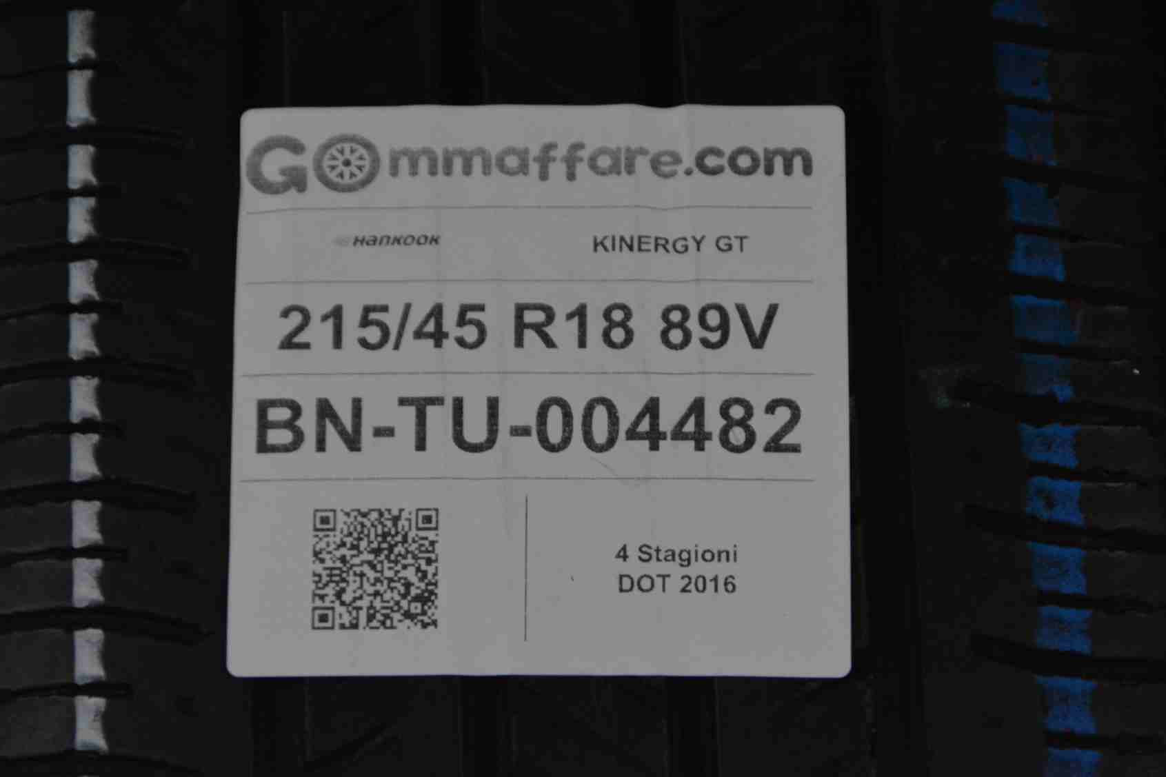 Hankook KINERGY GT 215/45 R18