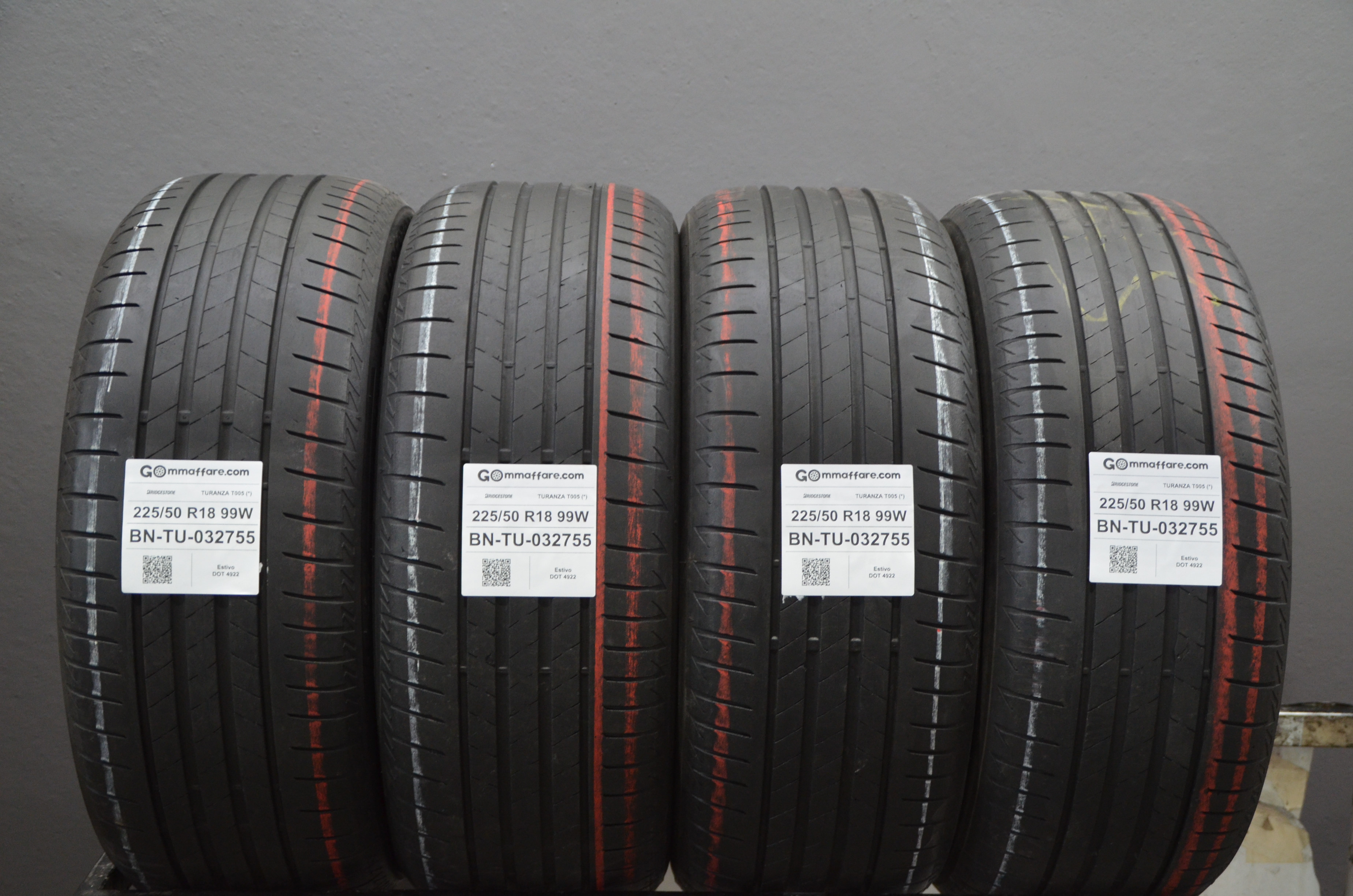 Bridgestone TURANZA T005 (*) 225/50 R18