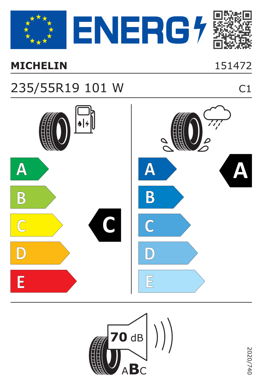 Michelin LATITUDE SPORT 3 AO 235/55 R19
